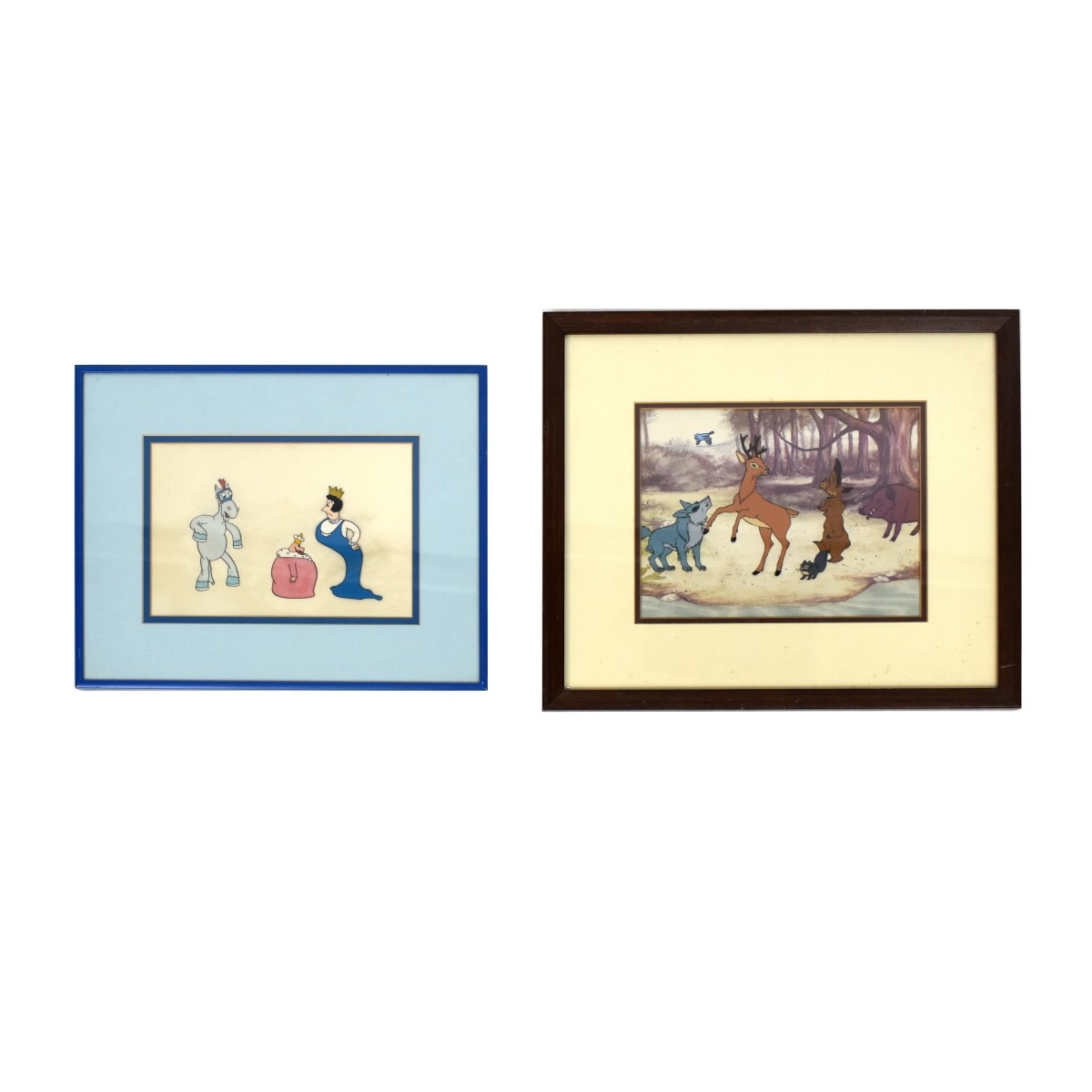 Two Animation Cels, Soglows and Gnomes