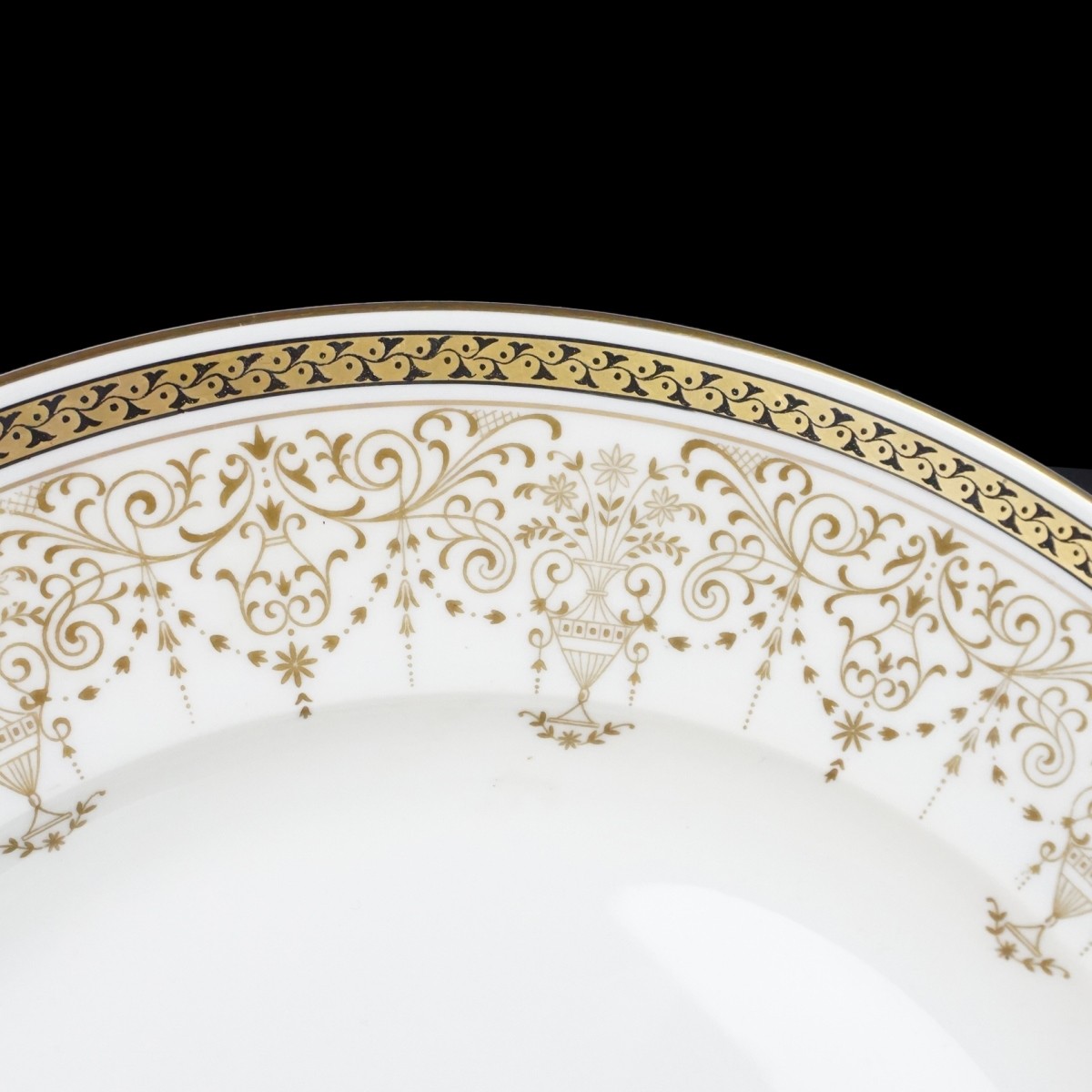 Royal Bayreuth Plates "Empress Josephine"