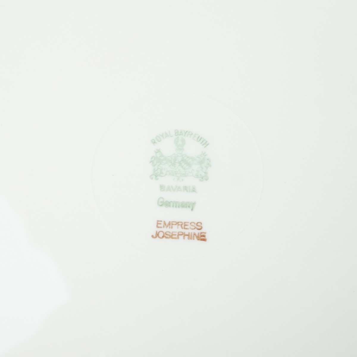 Royal Bayreuth Plates "Empress Josephine"
