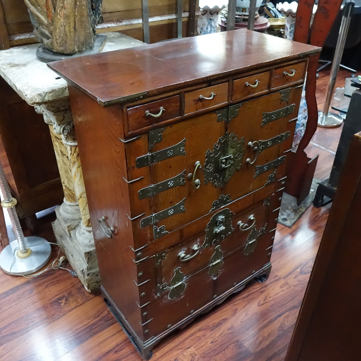 20th C. Chinese Campaign Chest Drawers