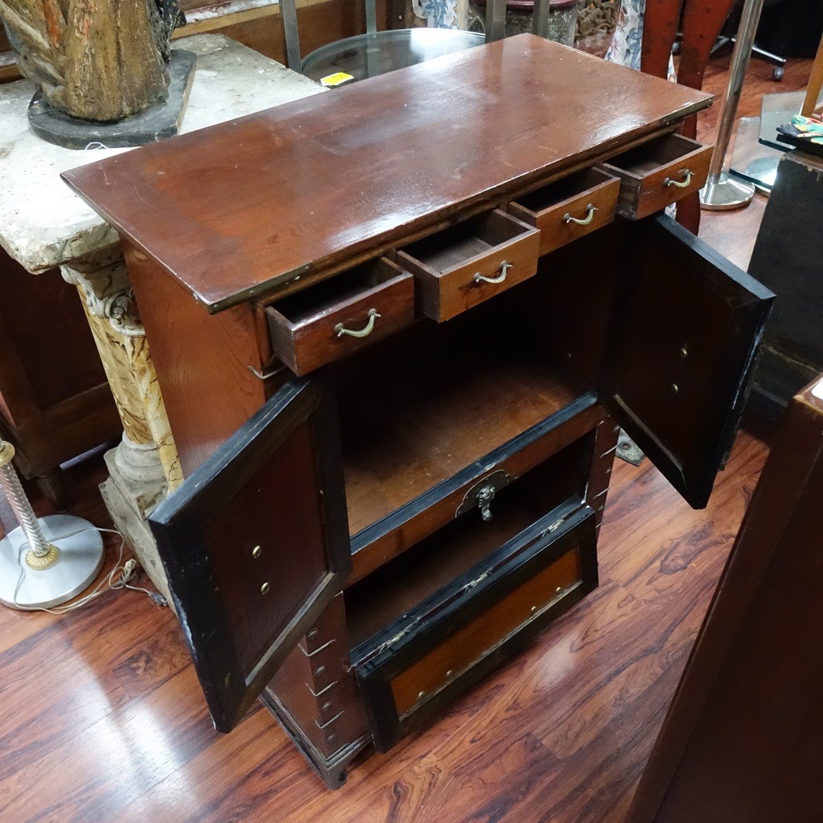 20th C. Chinese Campaign Chest Drawers