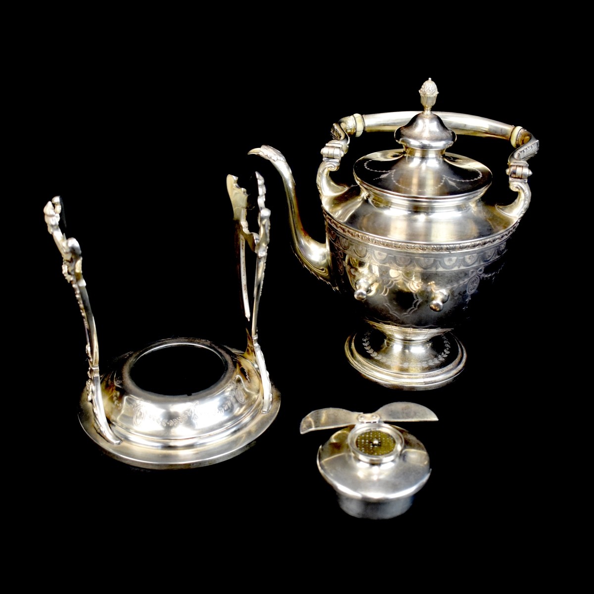 Hayes & McFarland Sterling Silver Tea Set