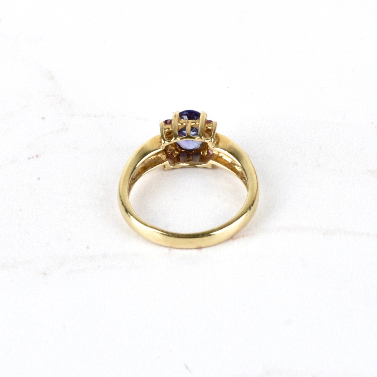 Tanzanite and 14K Ring