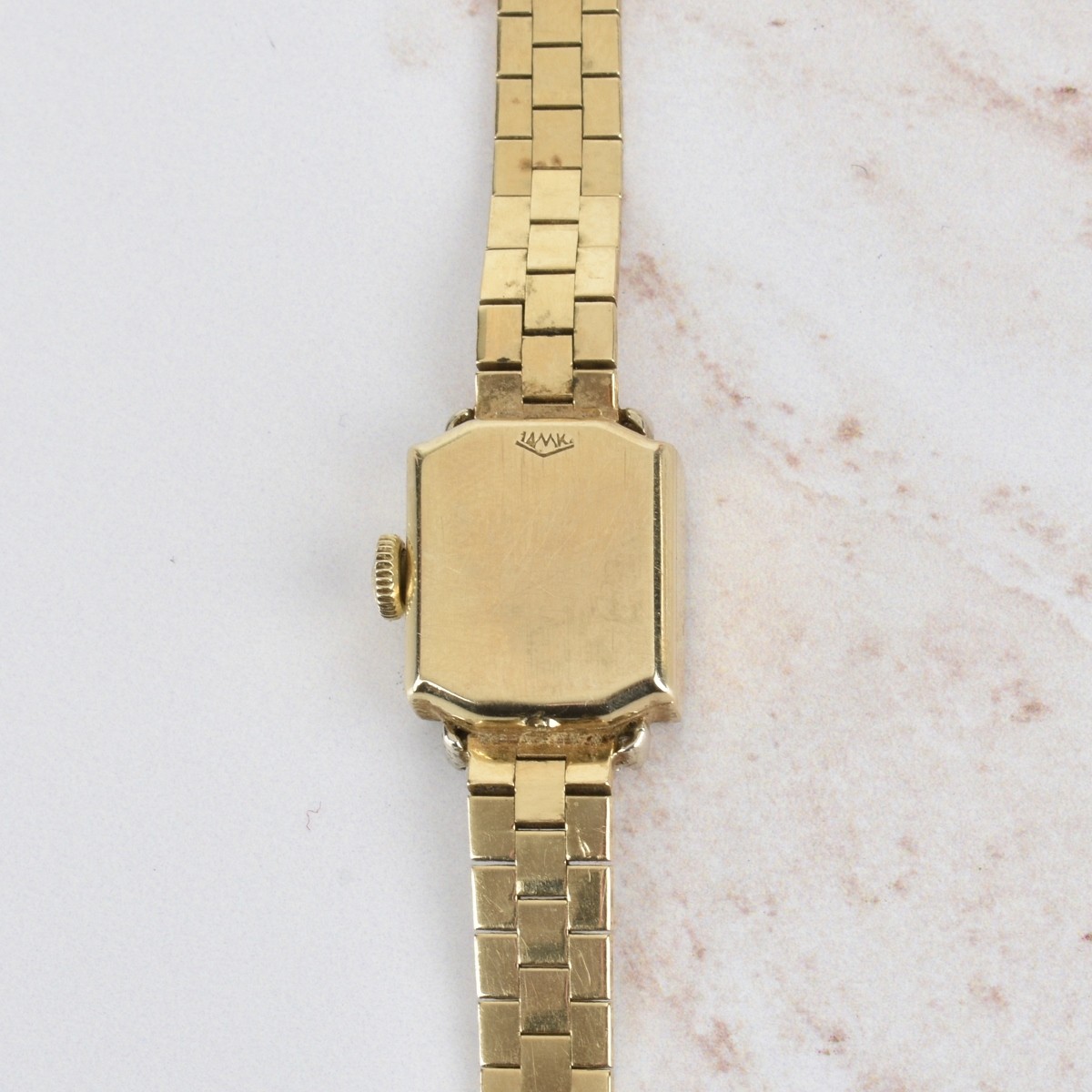 Movado 14K and Diamond Watch