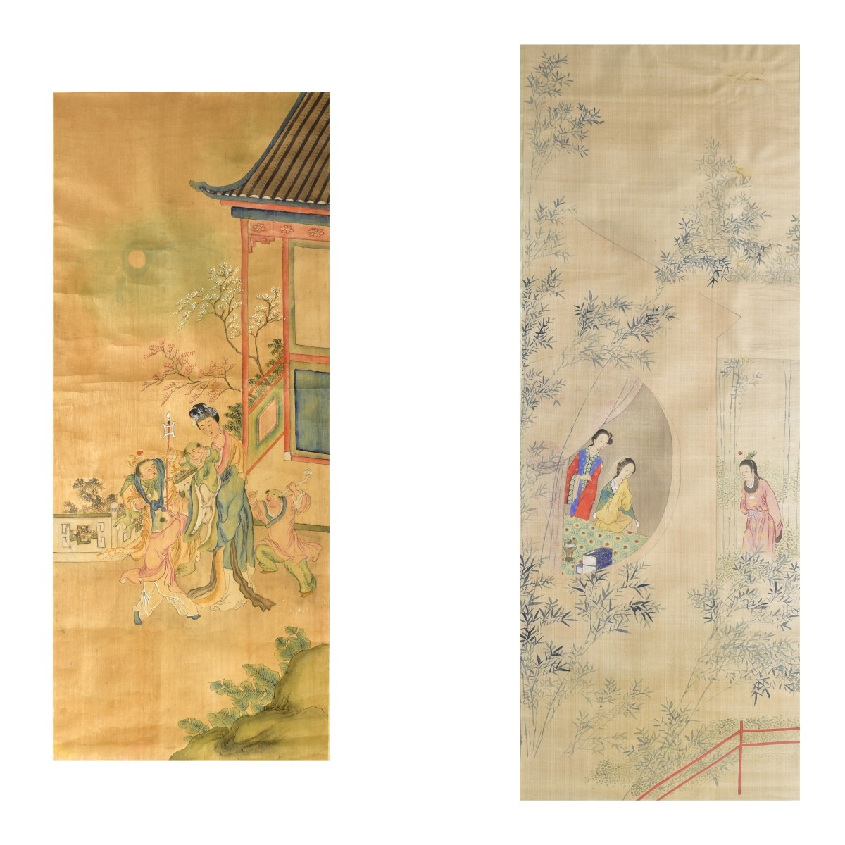 Antique Chinese Scroll Paintings