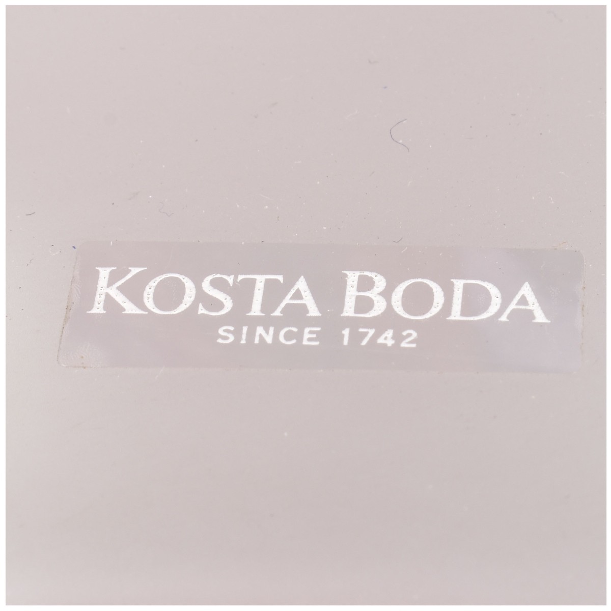 Kosta Boda Art Glass Pedestal Bowl