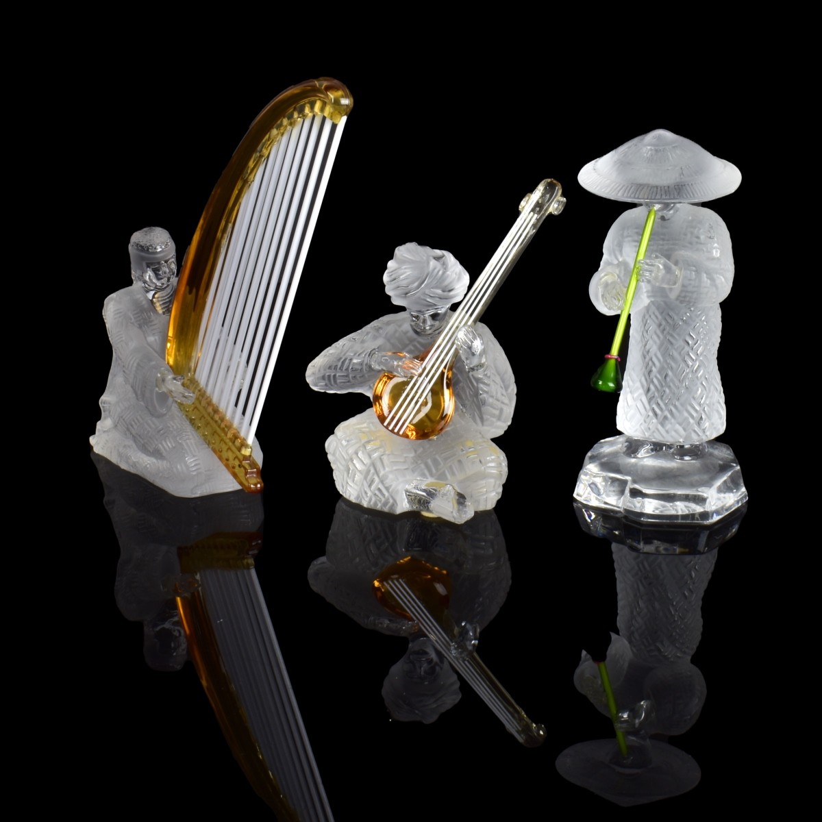 Saint Louis Crystal Figurines