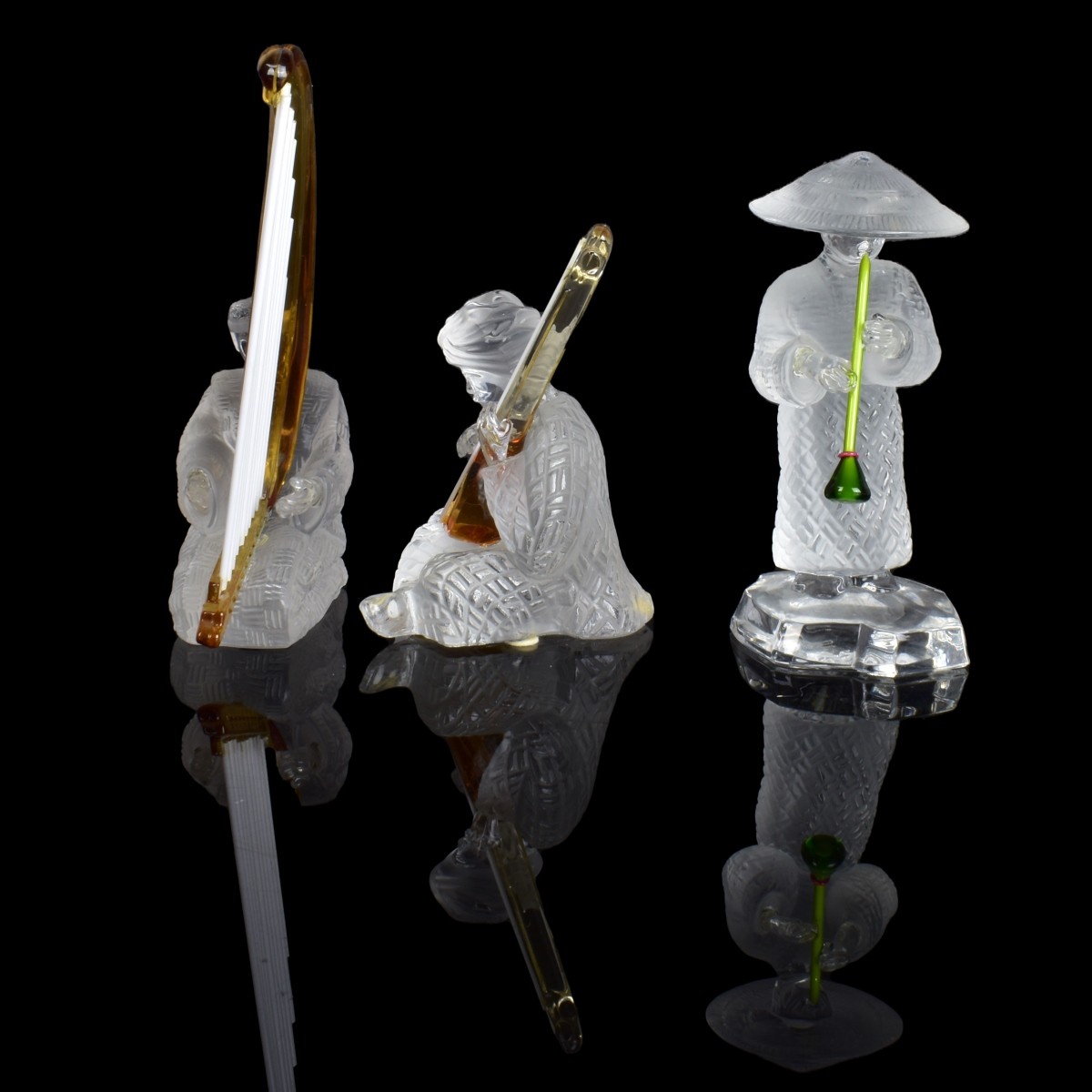 Saint Louis Crystal Figurines