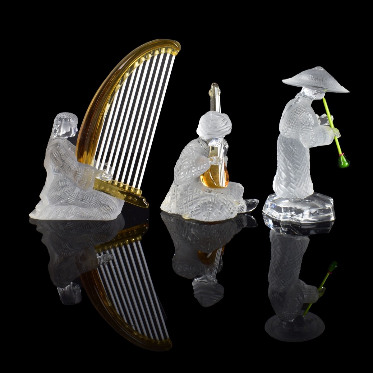 Saint Louis Crystal Figurines