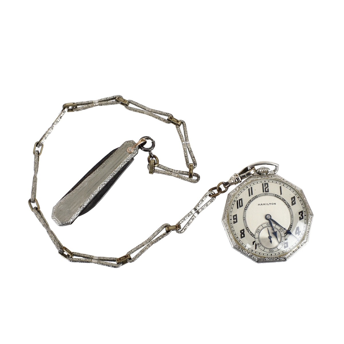 Hamilton 14K Pocket Watch