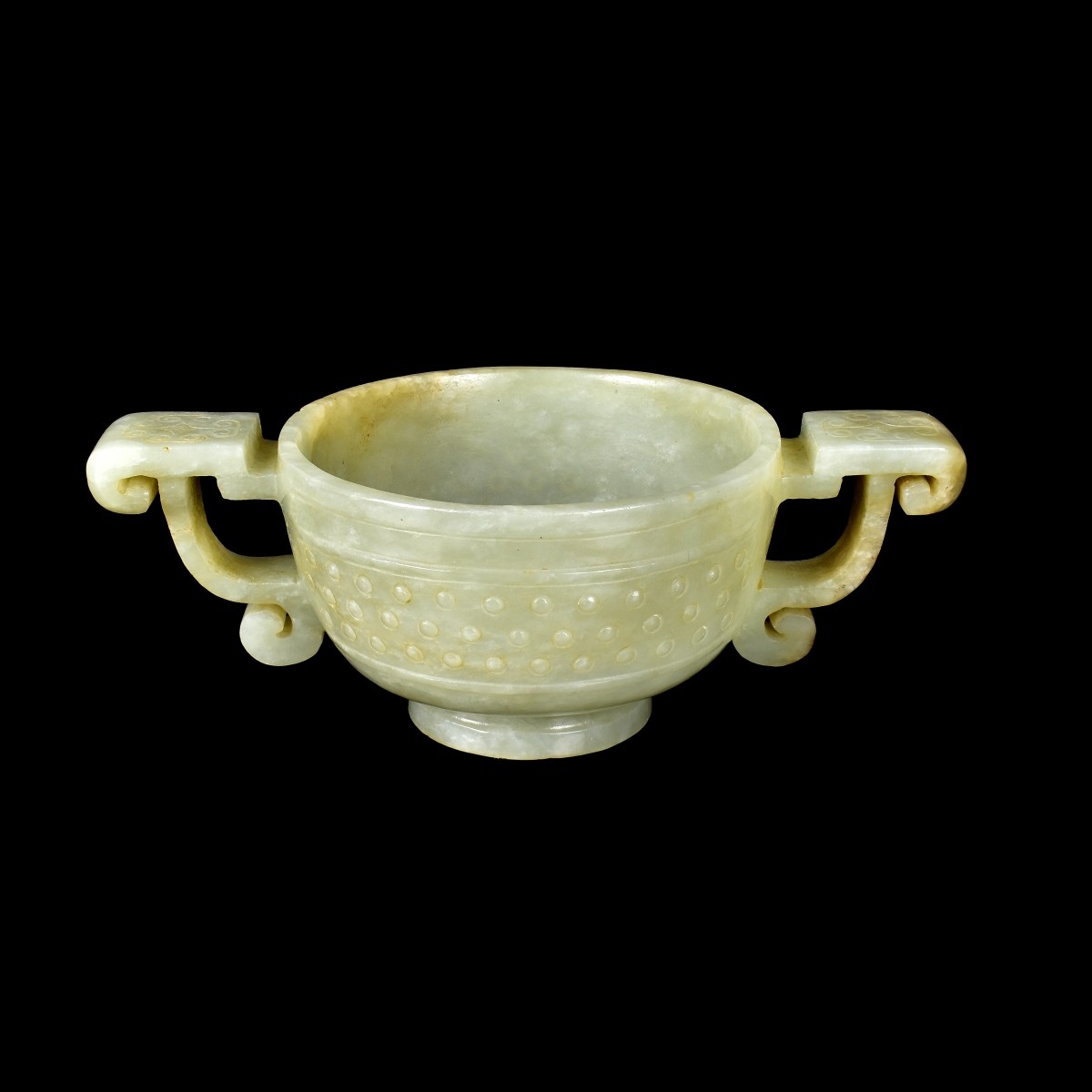 Chinese Carved Jade Cup