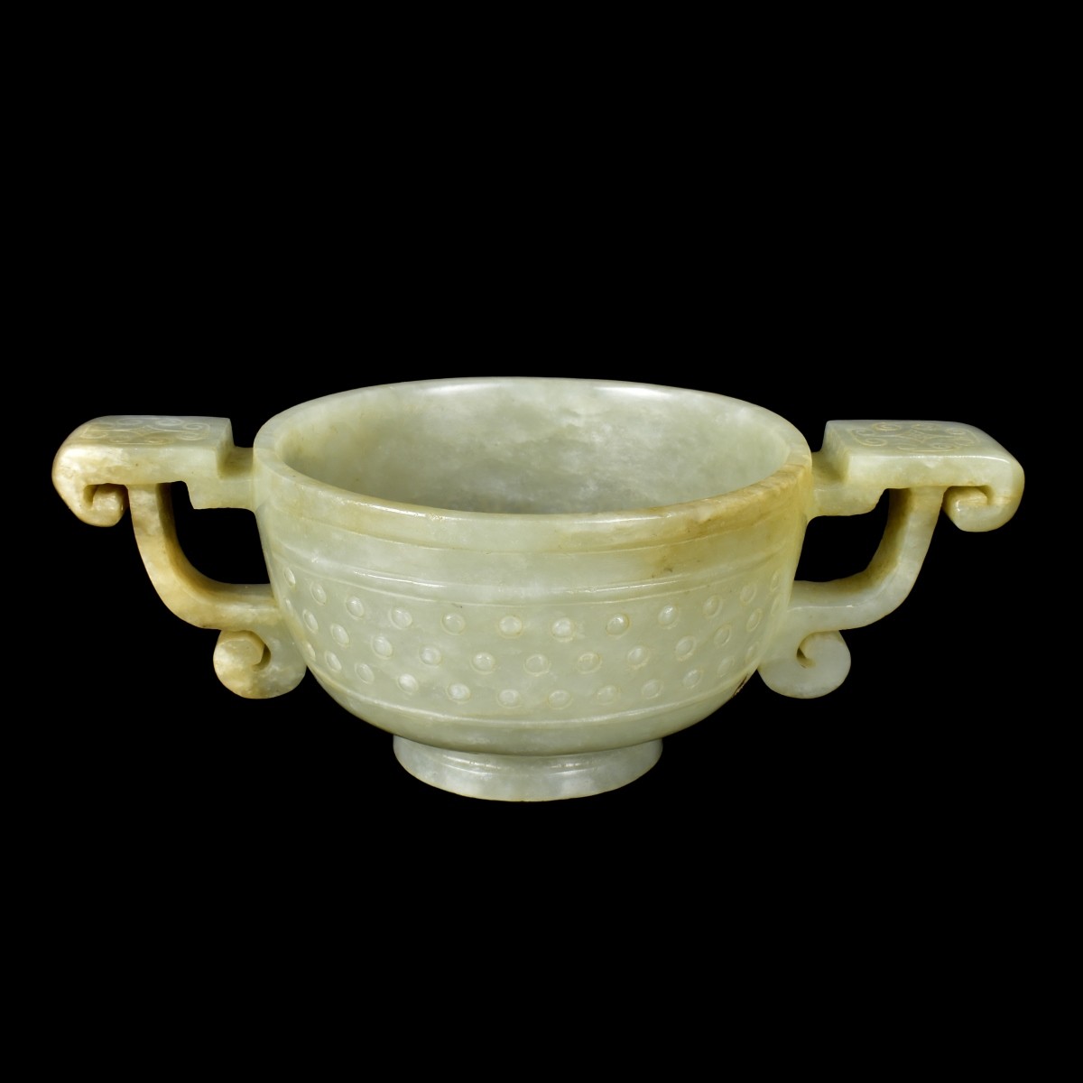 Chinese Carved Jade Cup