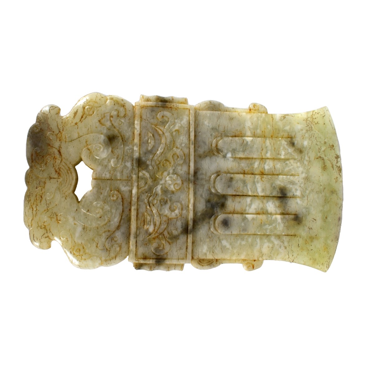 Chinese Archaic Style Jade Axe Head