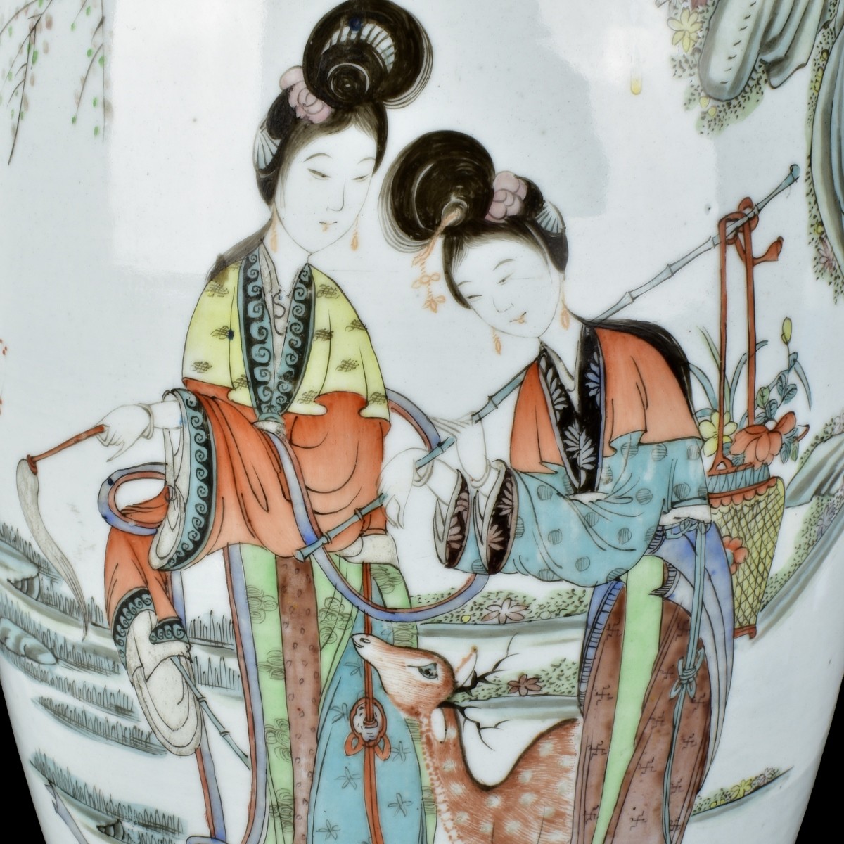 Large Japanese Porcelain Vase