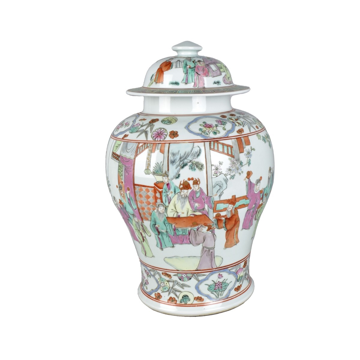 Large Chinese Porcelain Ginger Jar