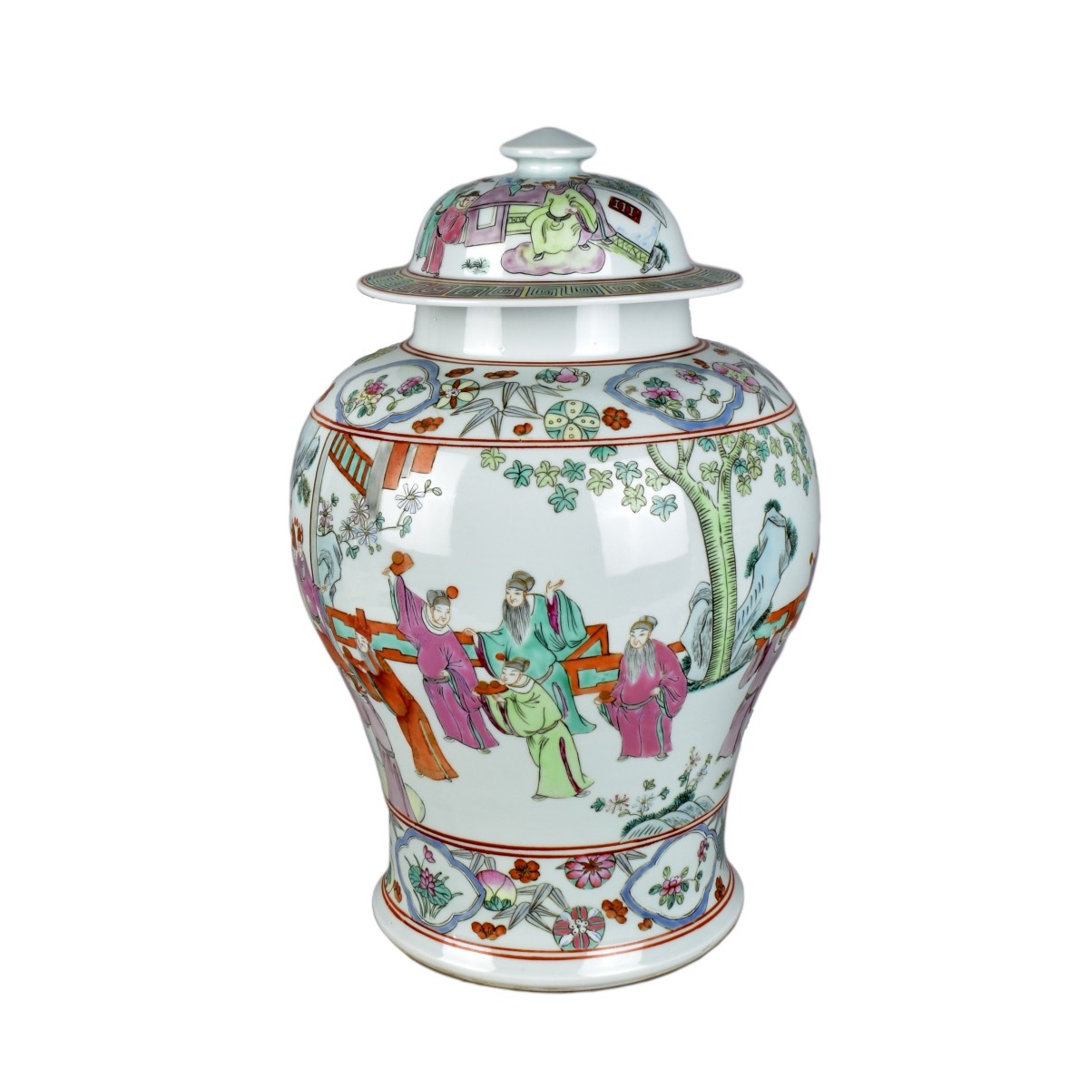 Large Chinese Porcelain Ginger Jar