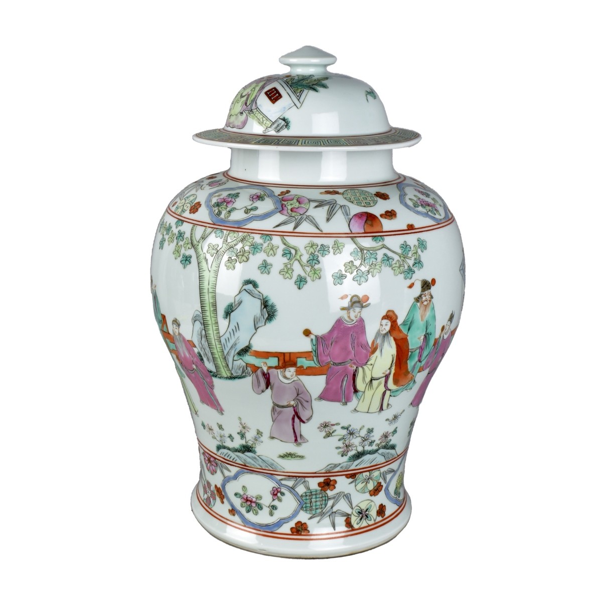 Large Chinese Porcelain Ginger Jar