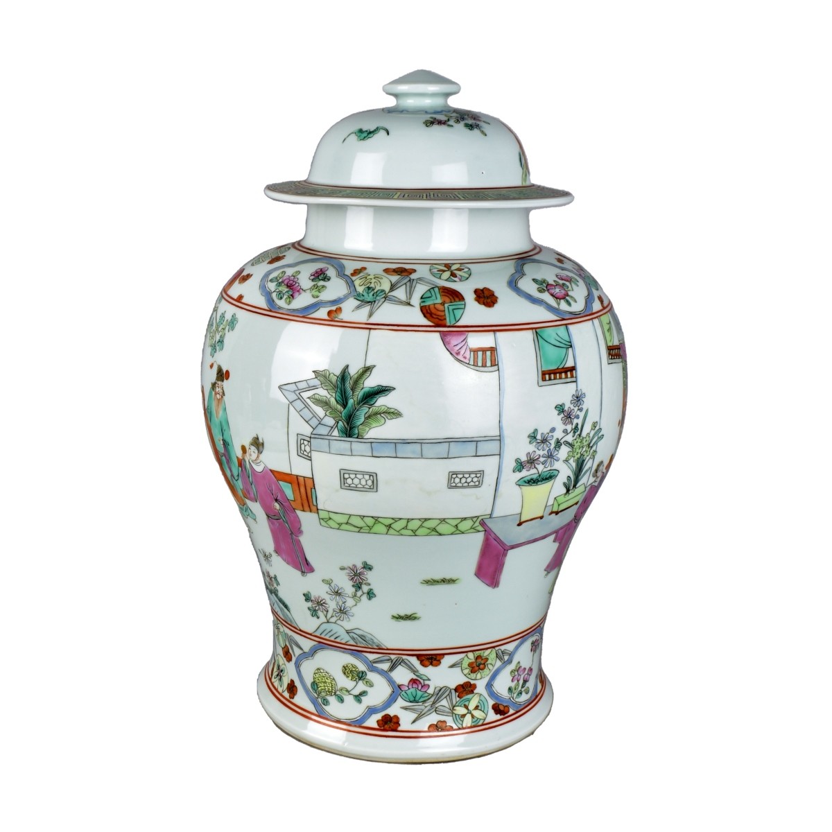 Large Chinese Porcelain Ginger Jar