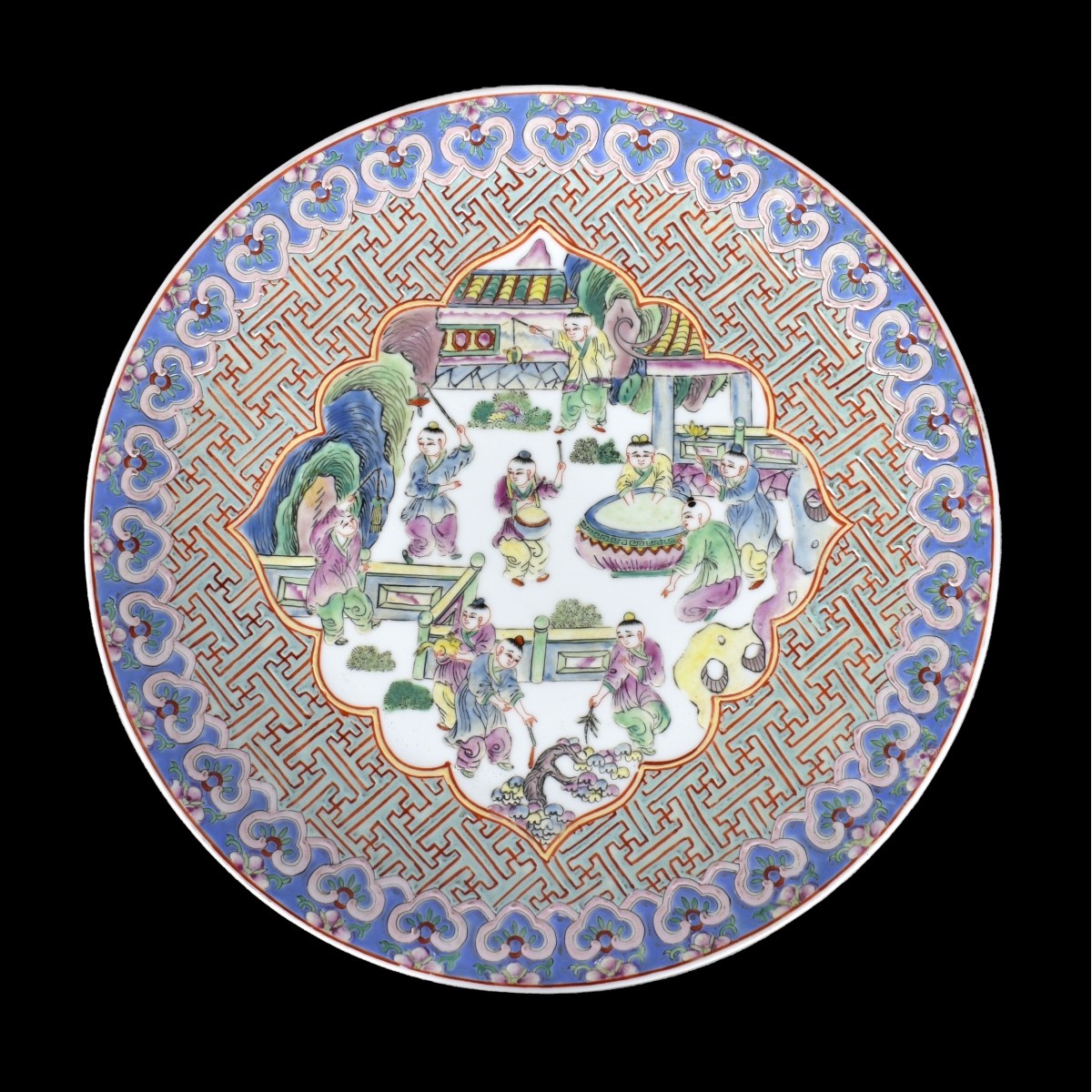 Large Chinese Porcelain Charger