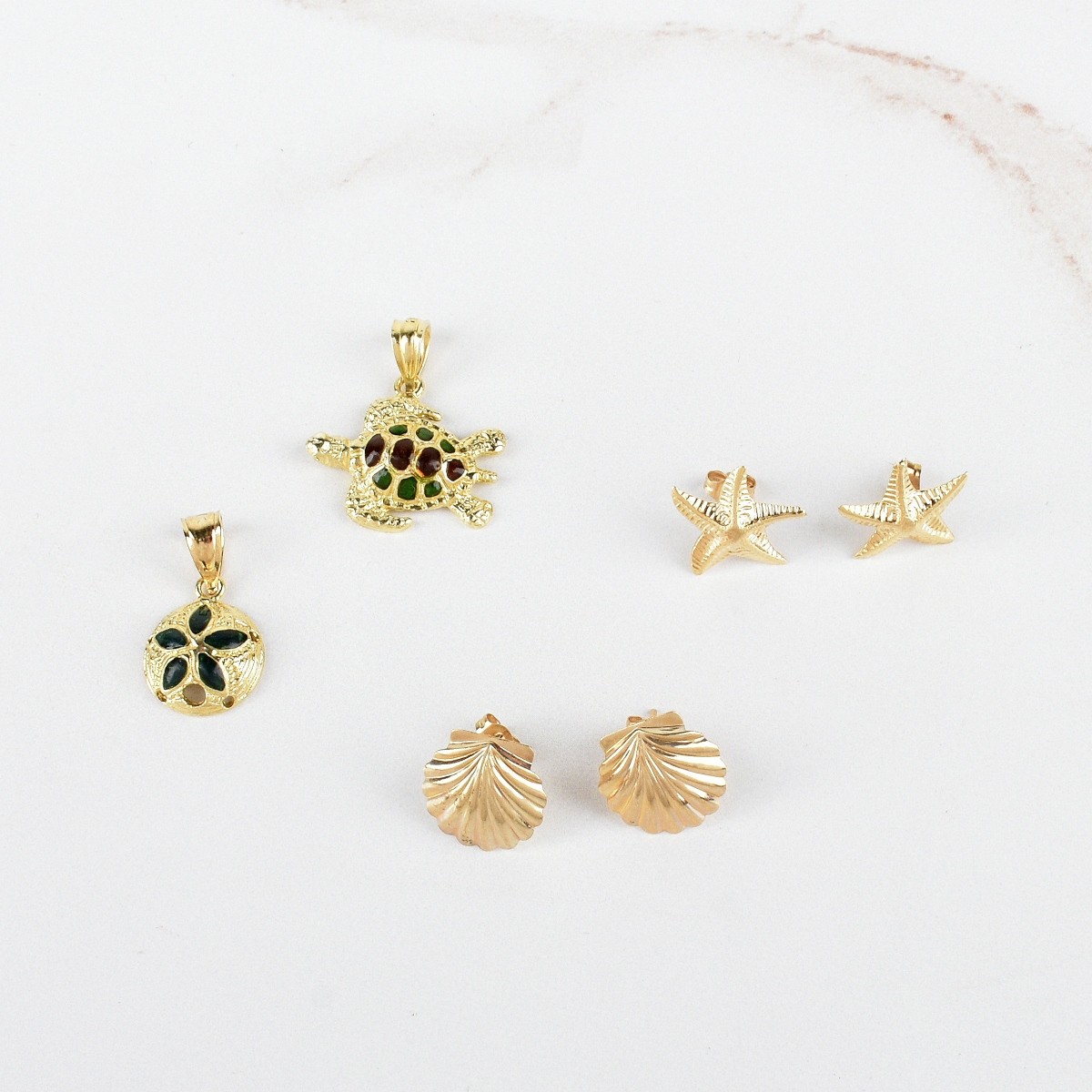 14K Sea Life Jewelry