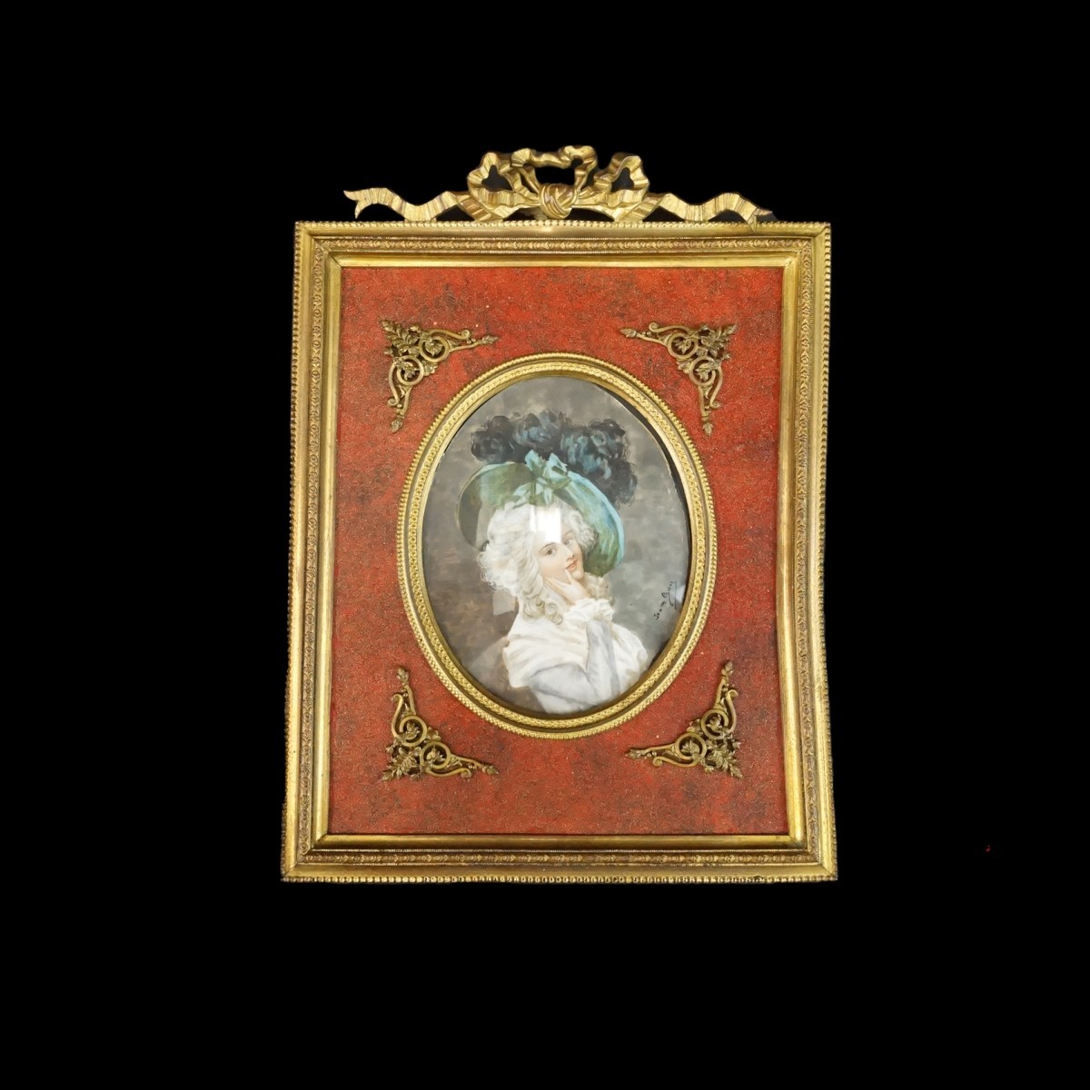 19th C. Miniature Portrait