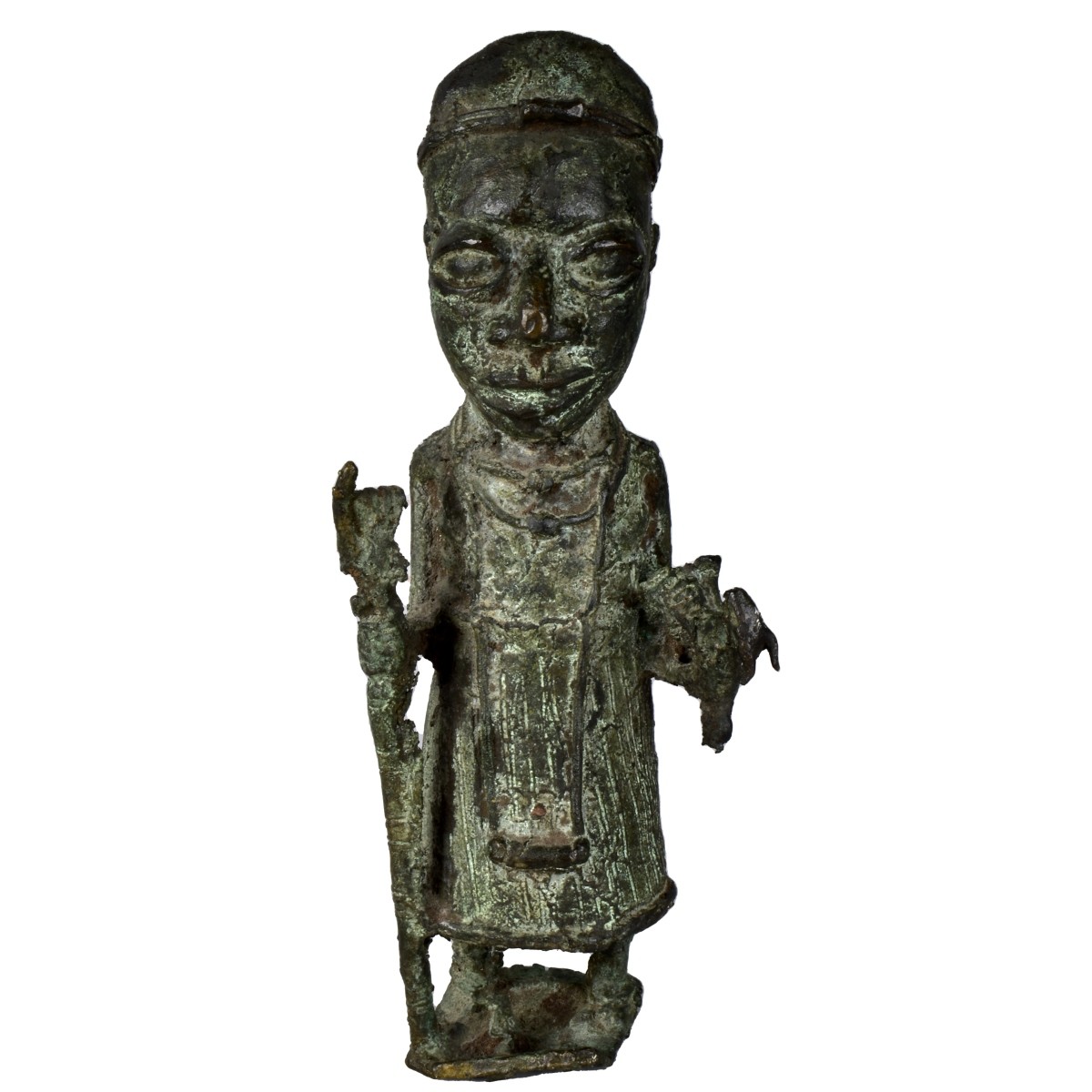 African Benin Bronze Sculpture