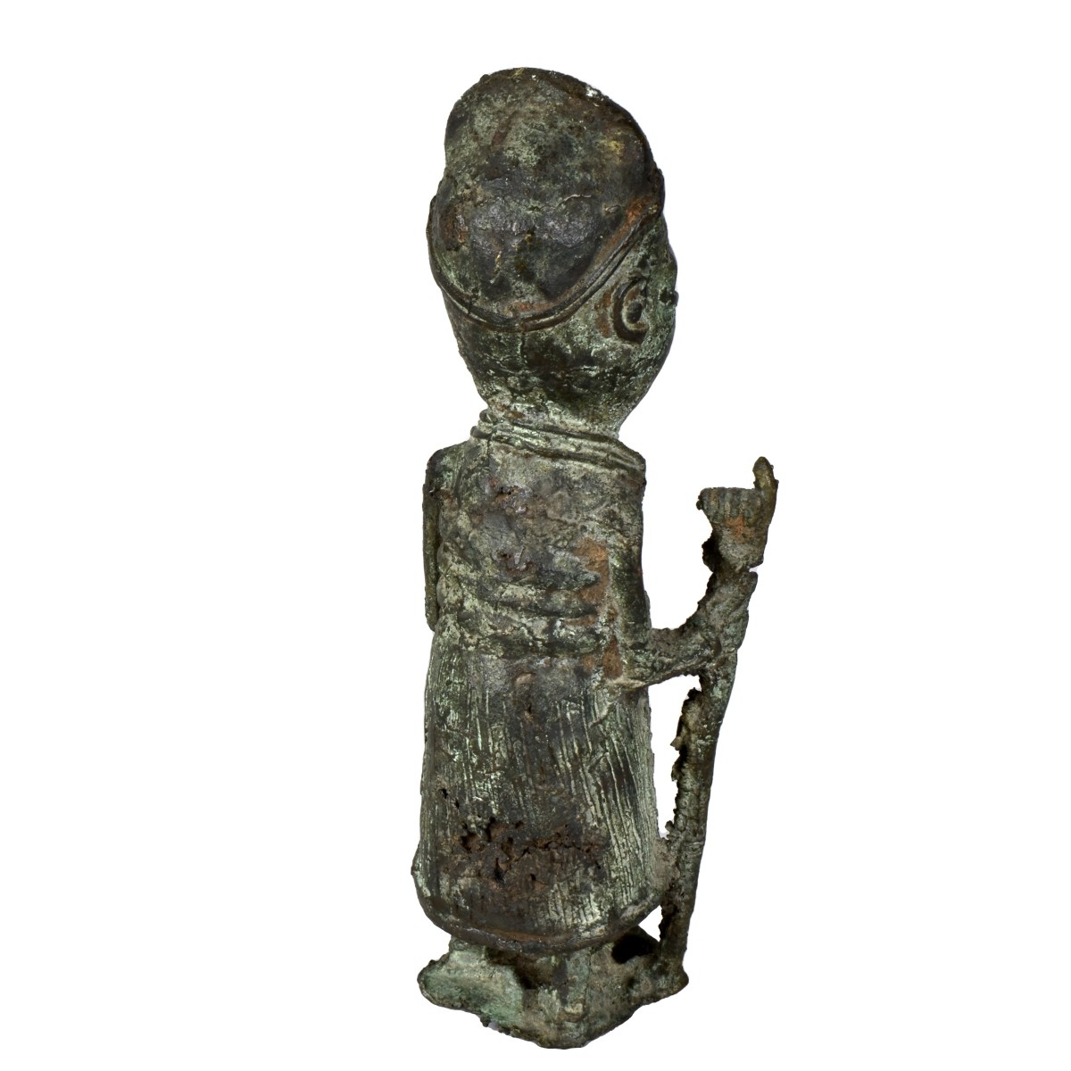 African Benin Bronze Sculpture
