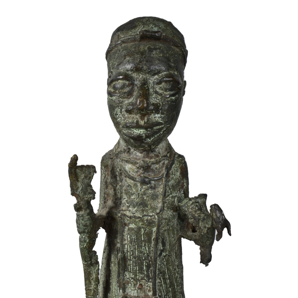 African Benin Bronze Sculpture