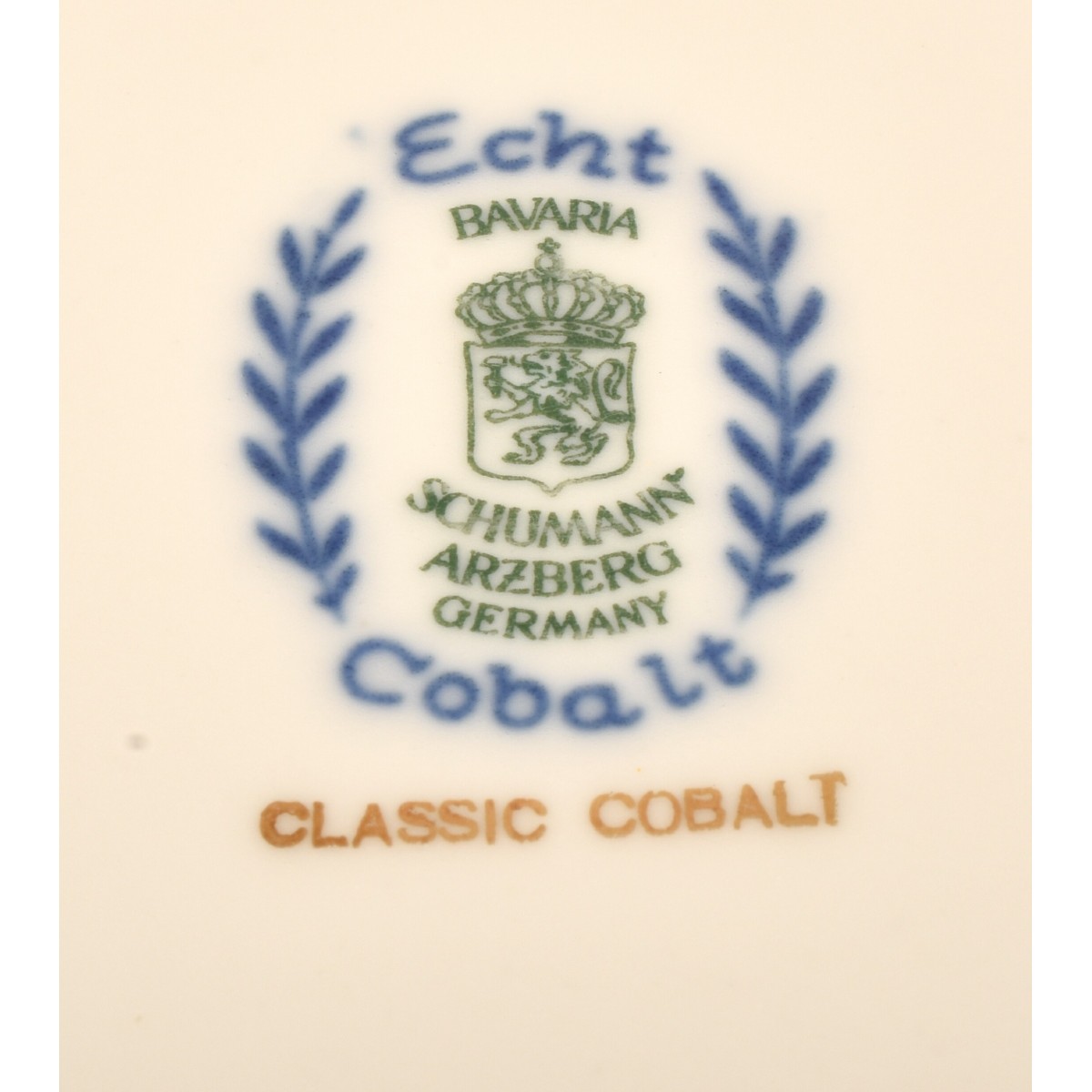 Schumann Bavaria Classic Cobalt Salad Plates