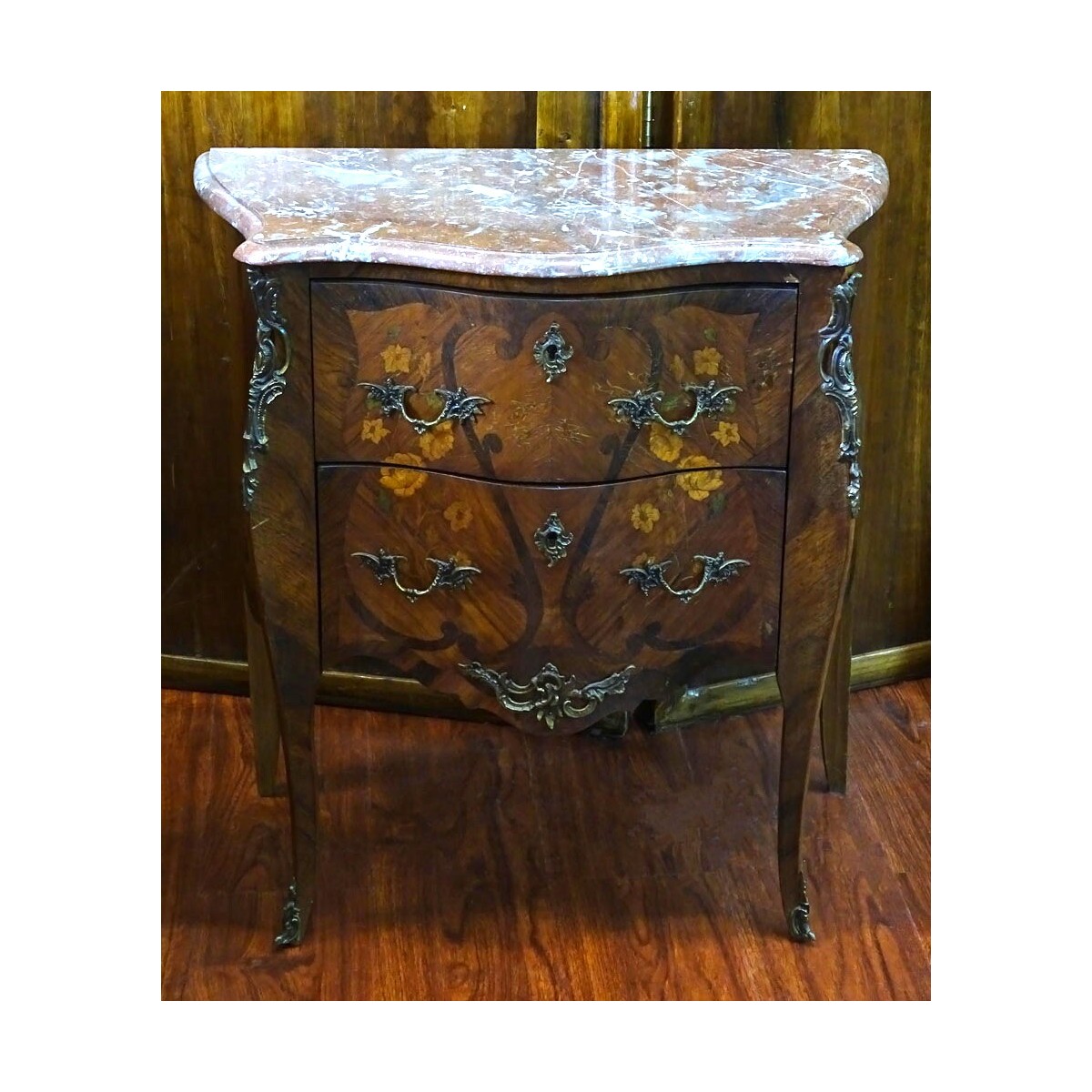 Louis XV style Bronze Mount Commode