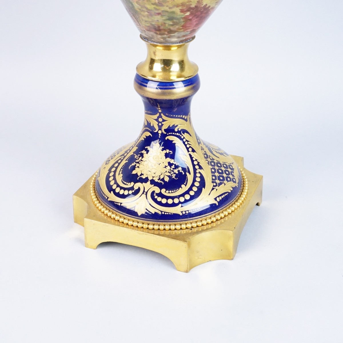 Sevres Cobalt Blue Urn