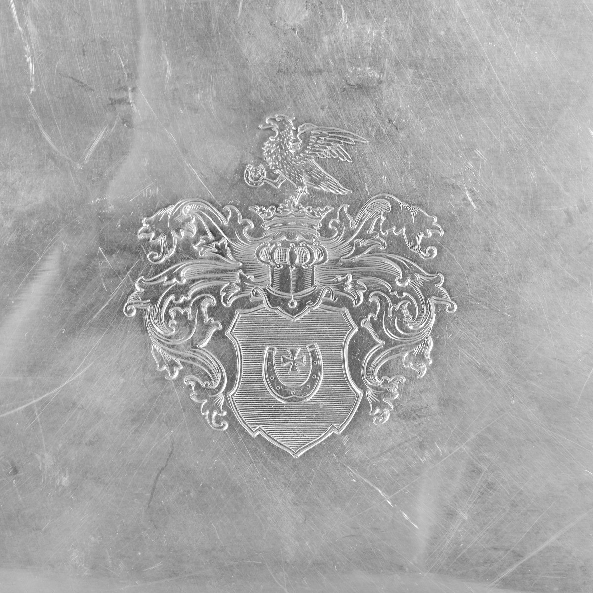 Antique Sterling Tray