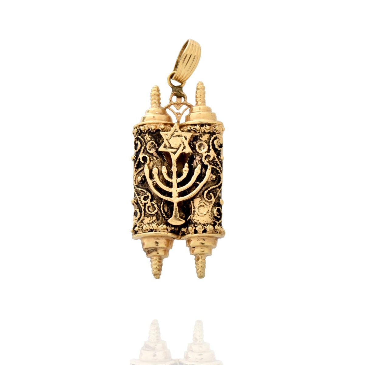 14K Judaica Pendant