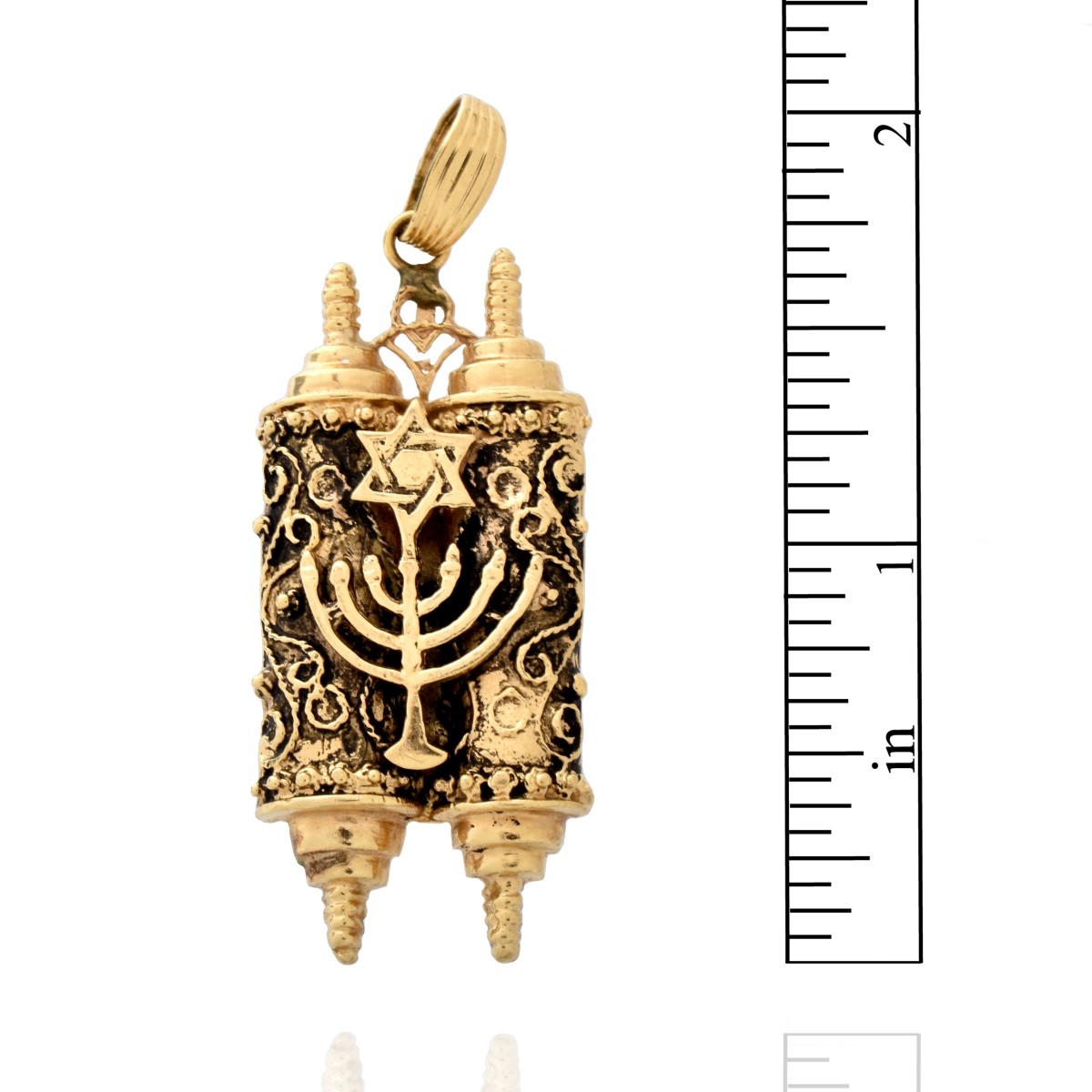 14K Judaica Pendant