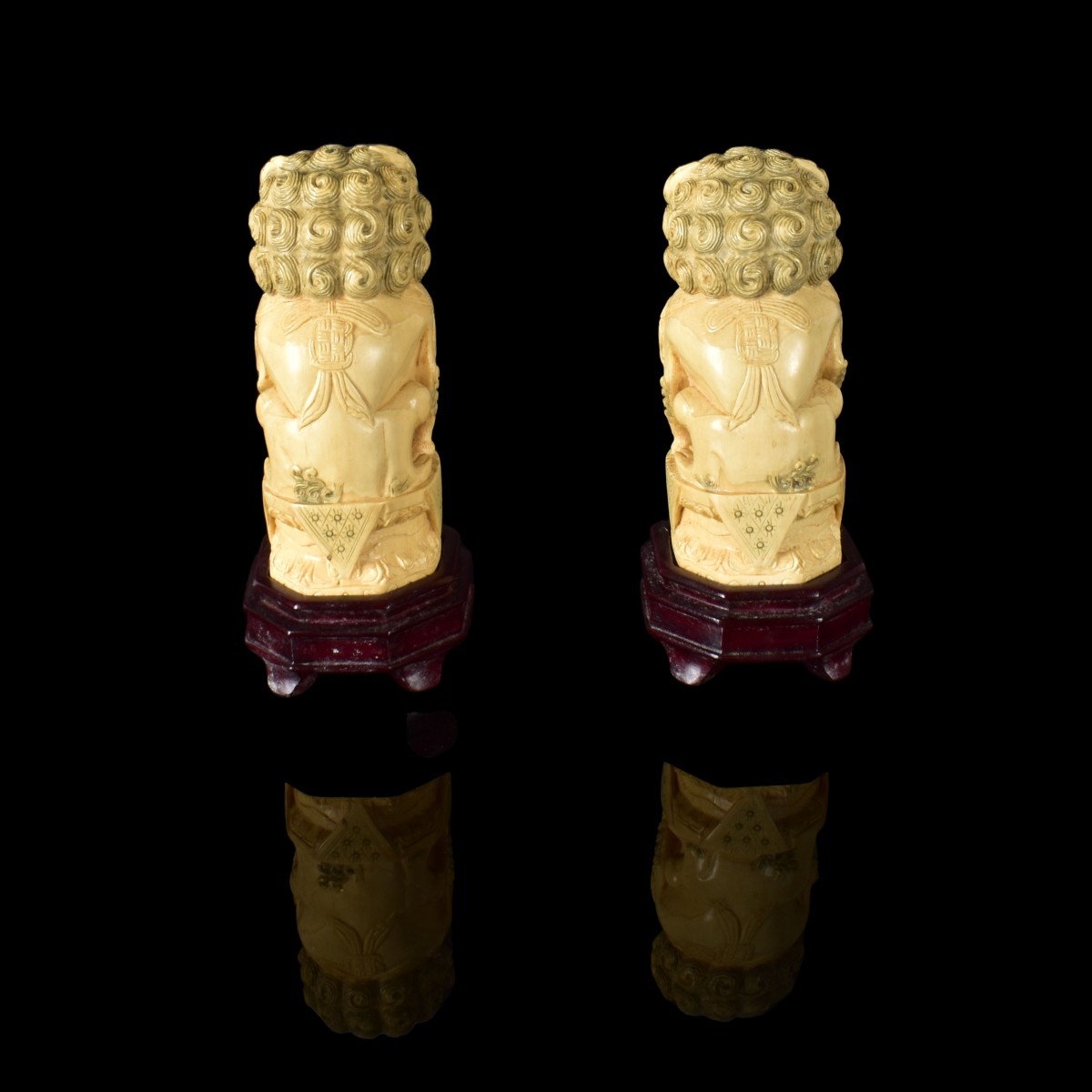 Pair of Chinese Foo Dogs