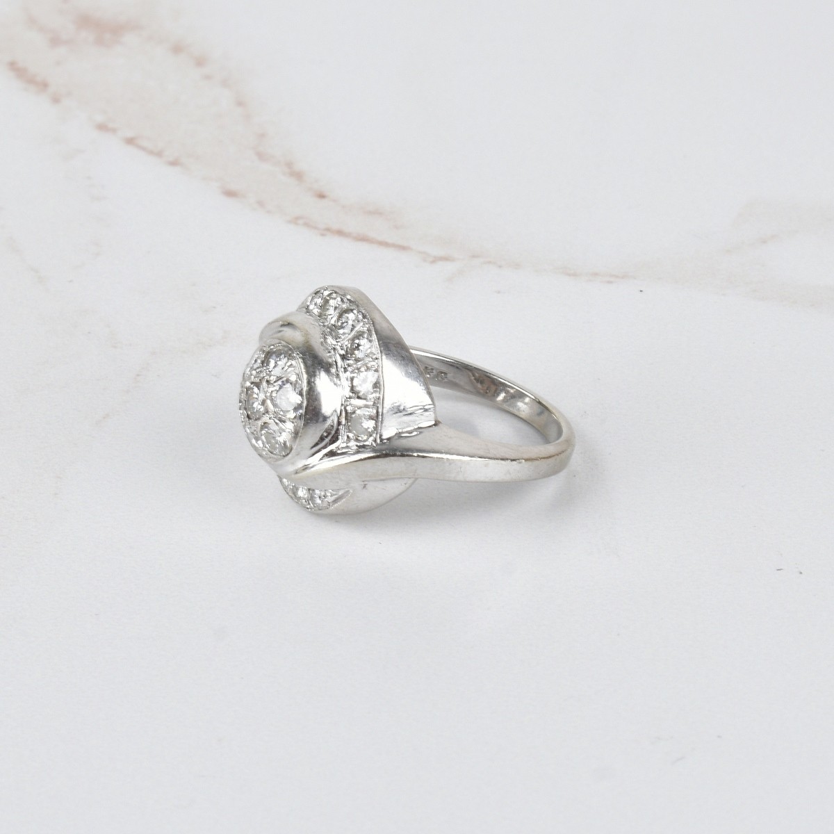 Diamond and 14K Ring