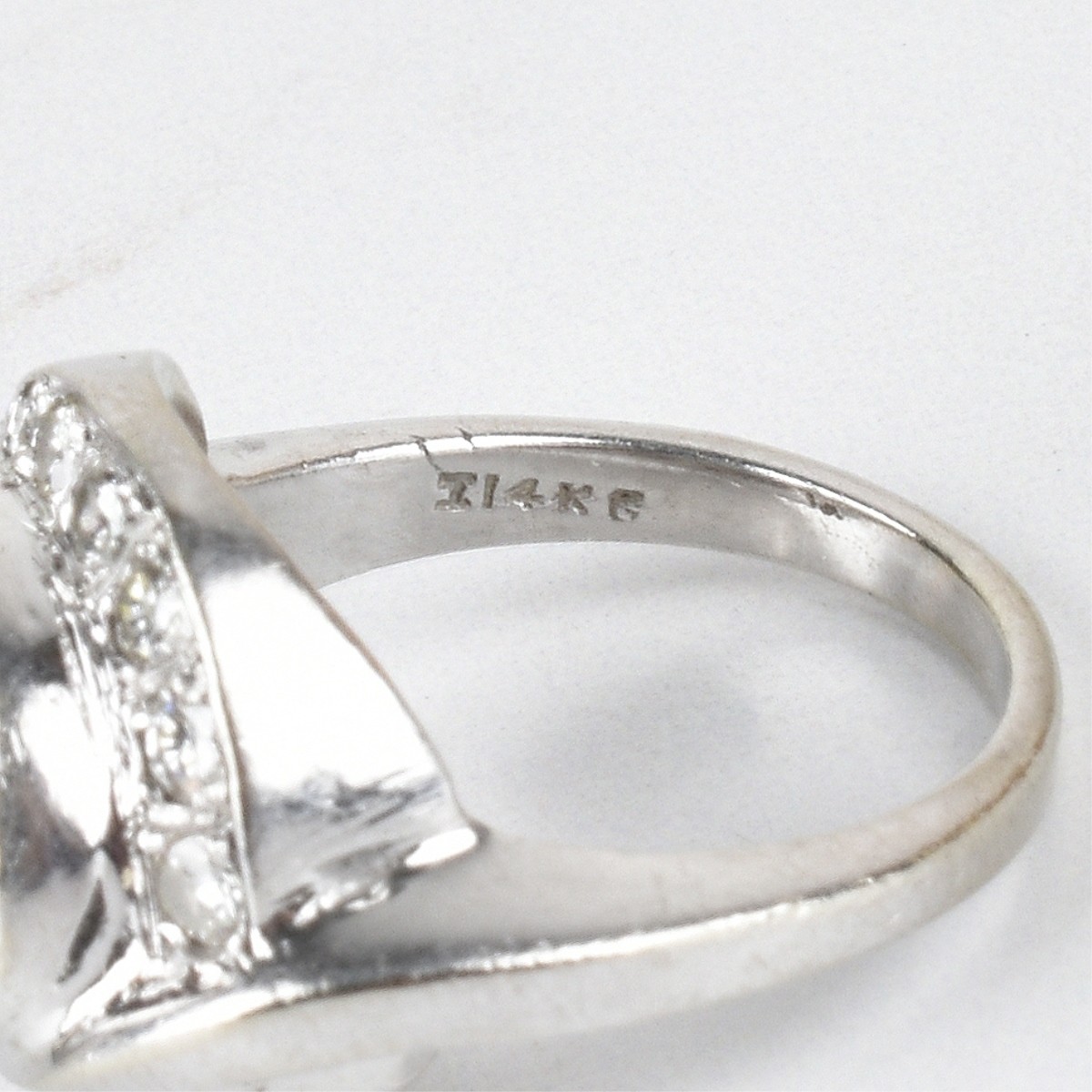 Diamond and 14K Ring