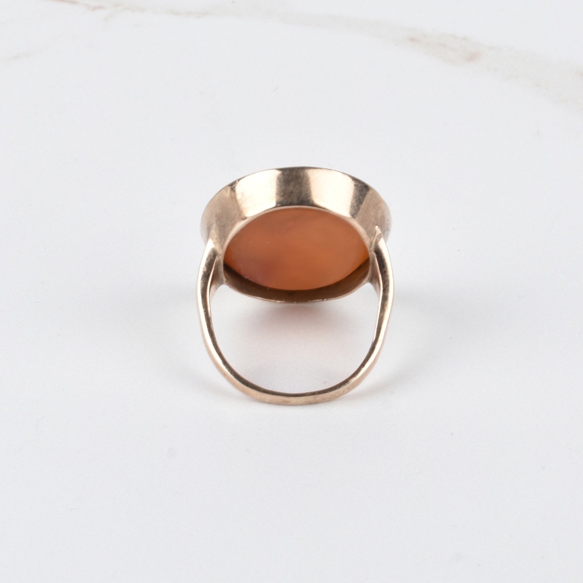 Antique Carnelian and 10K Ring