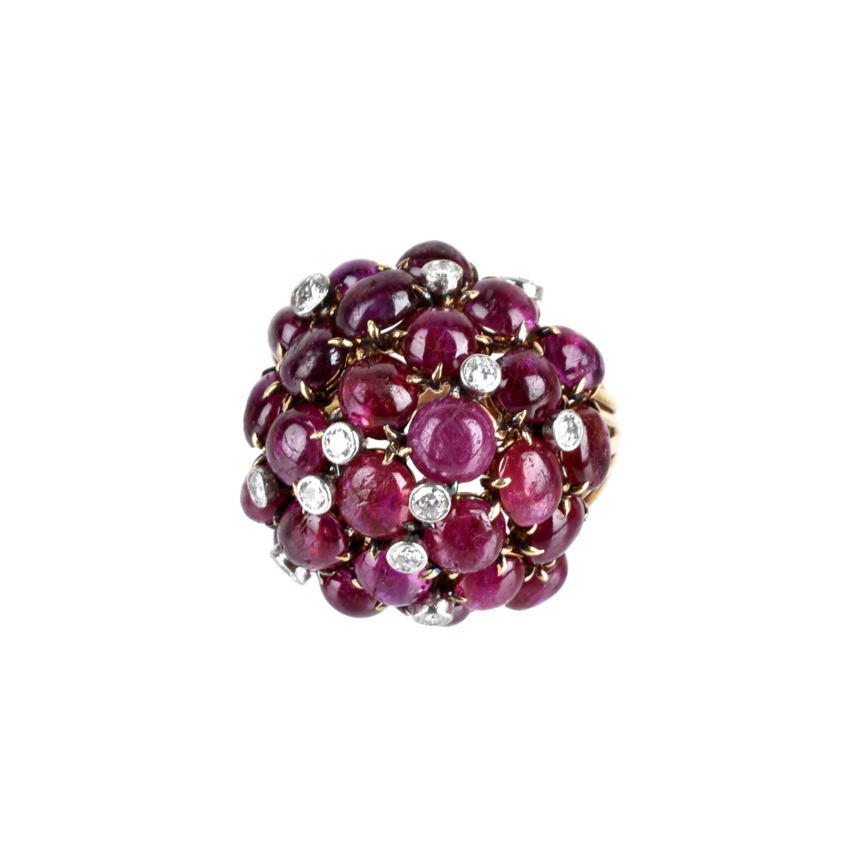 Ruby, Diamond and 18K Ring