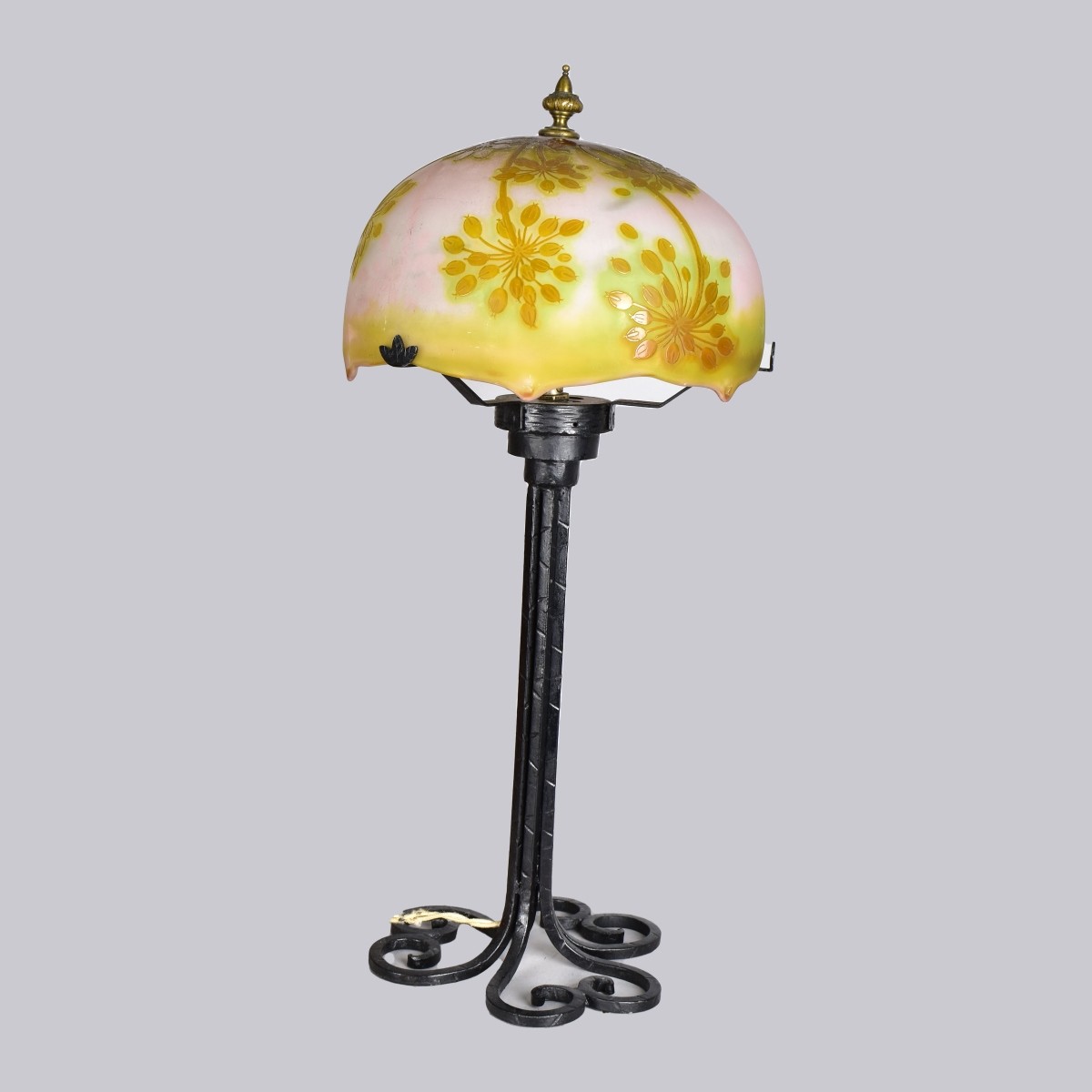 Galle Cameo Glass Lamp