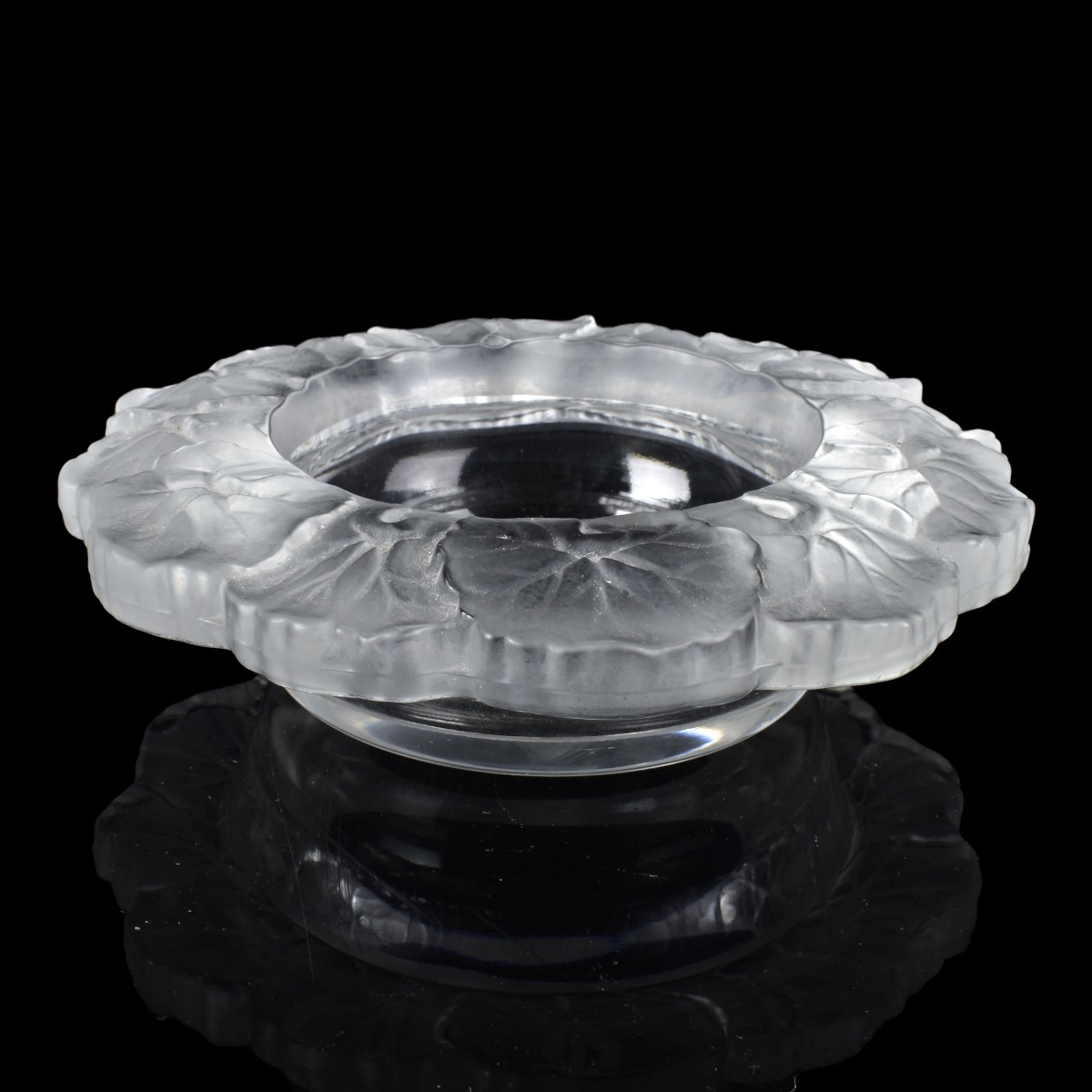 Lalique Honfleur Crystal Bowl