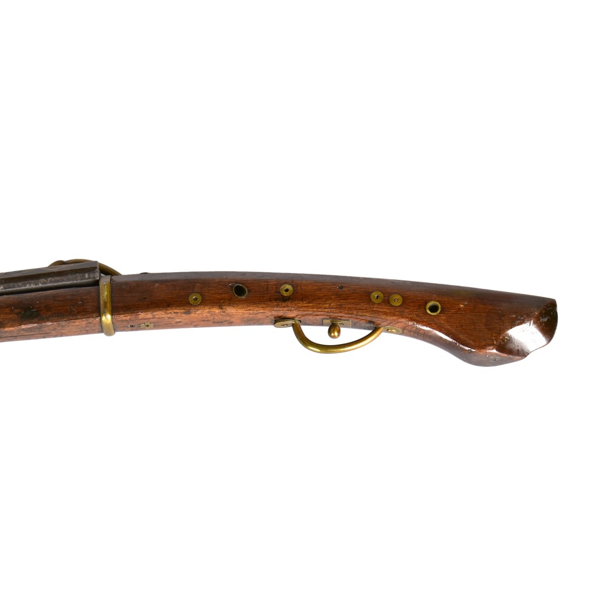 Antique Japanese Match Lock Rifle