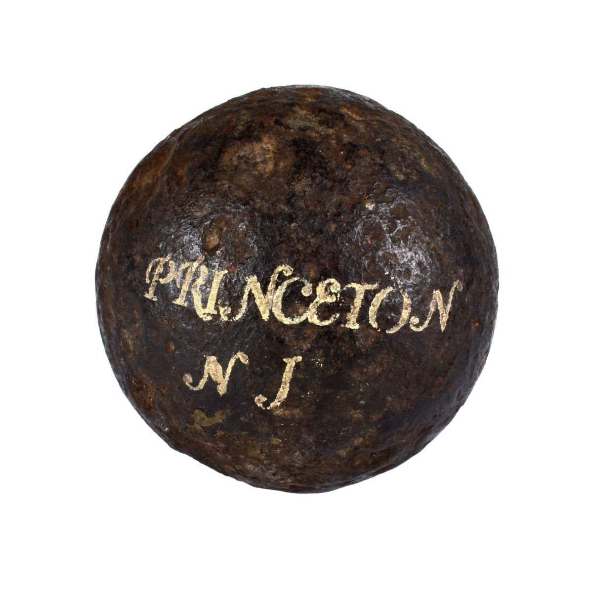 Antique Iron Cannonball