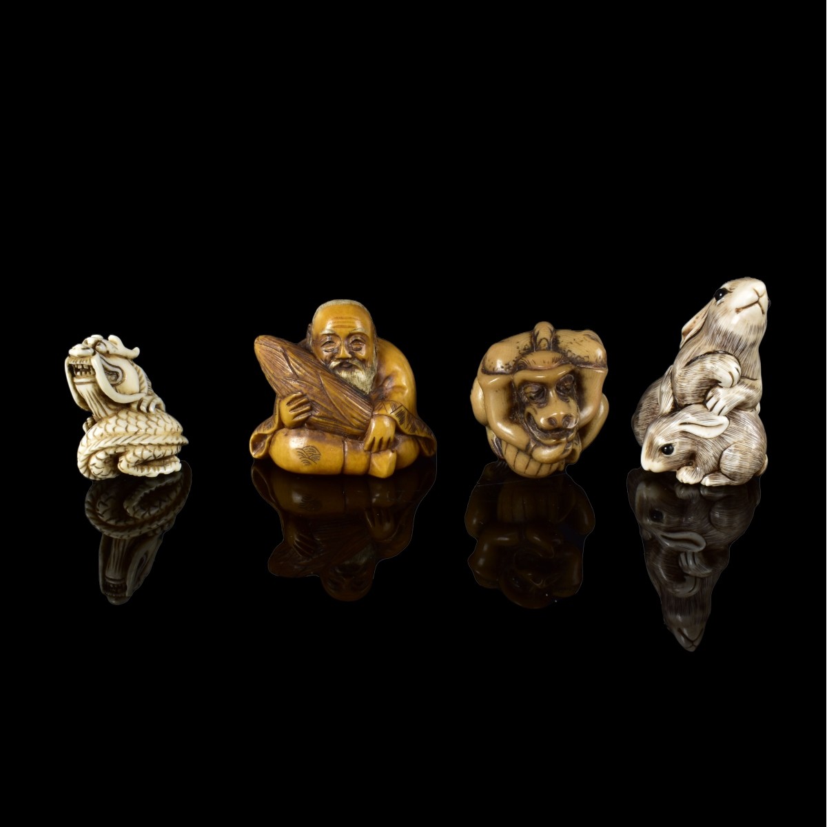 Japanese Netsuke Figurines