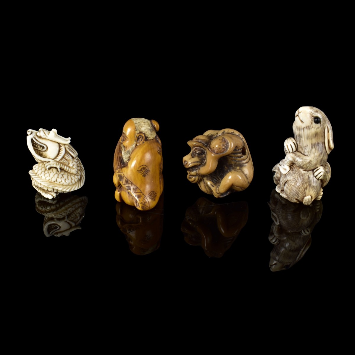 Japanese Netsuke Figurines