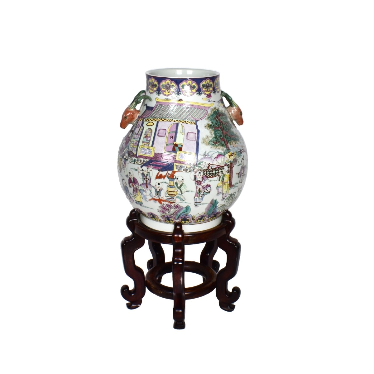 Chinese Famille Rose Vase