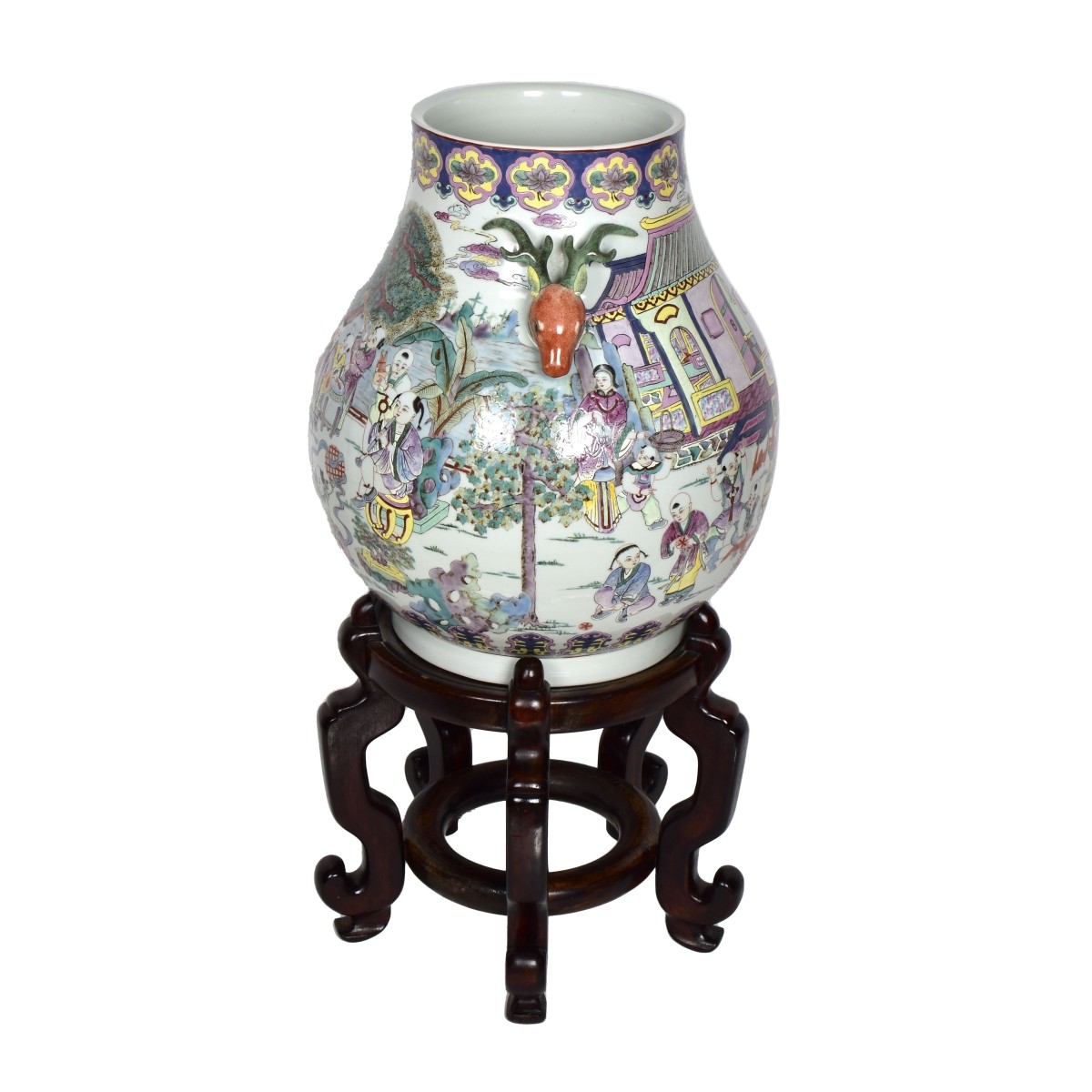 Chinese Famille Rose Vase