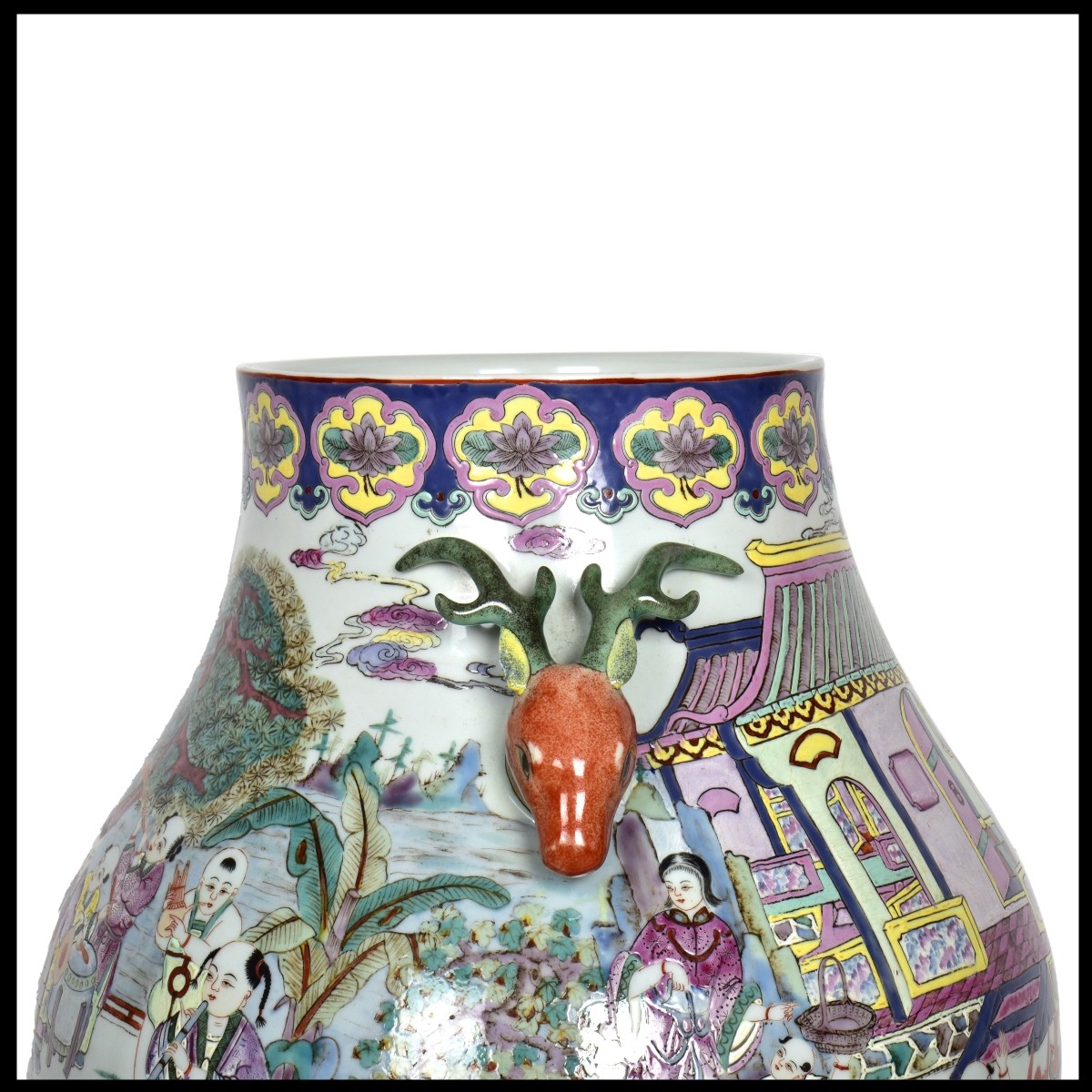 Chinese Famille Rose Vase