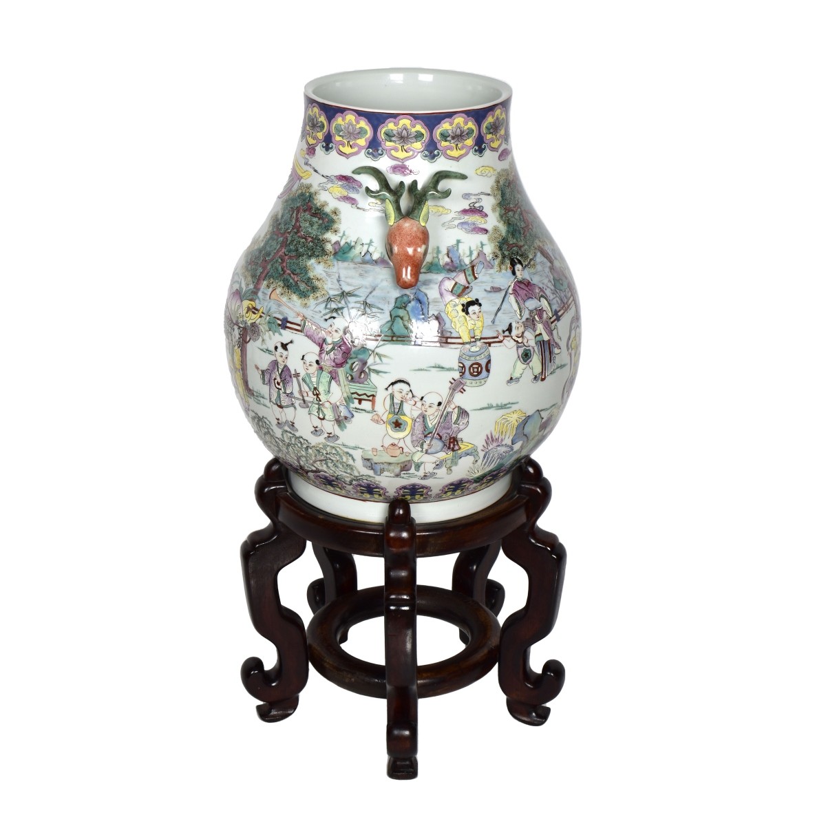 Chinese Famille Rose Vase