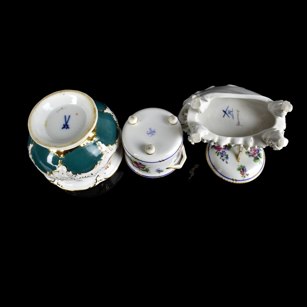 Continental Porcelain Lot